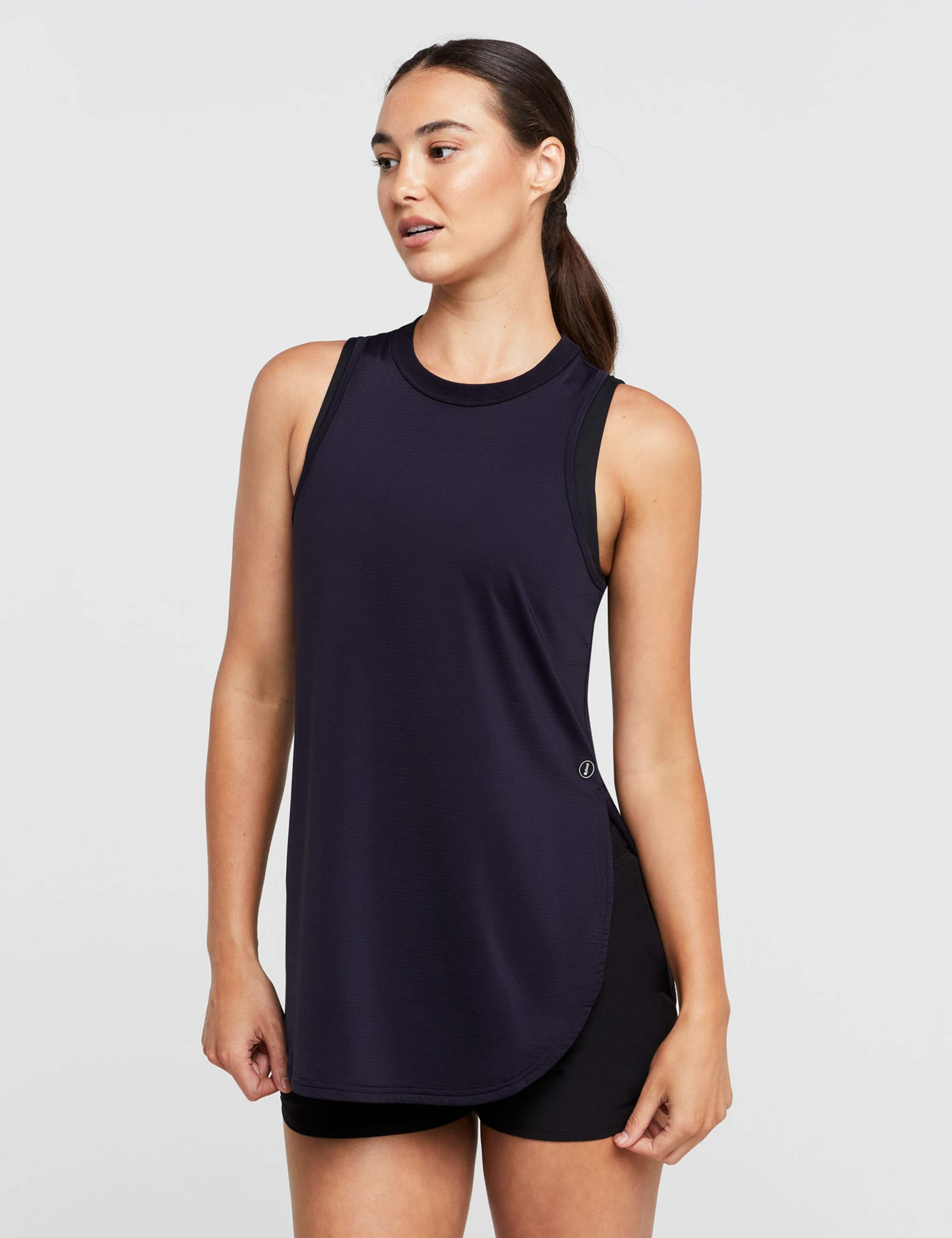 Zela Breathable Mesh Racerback Vest Top