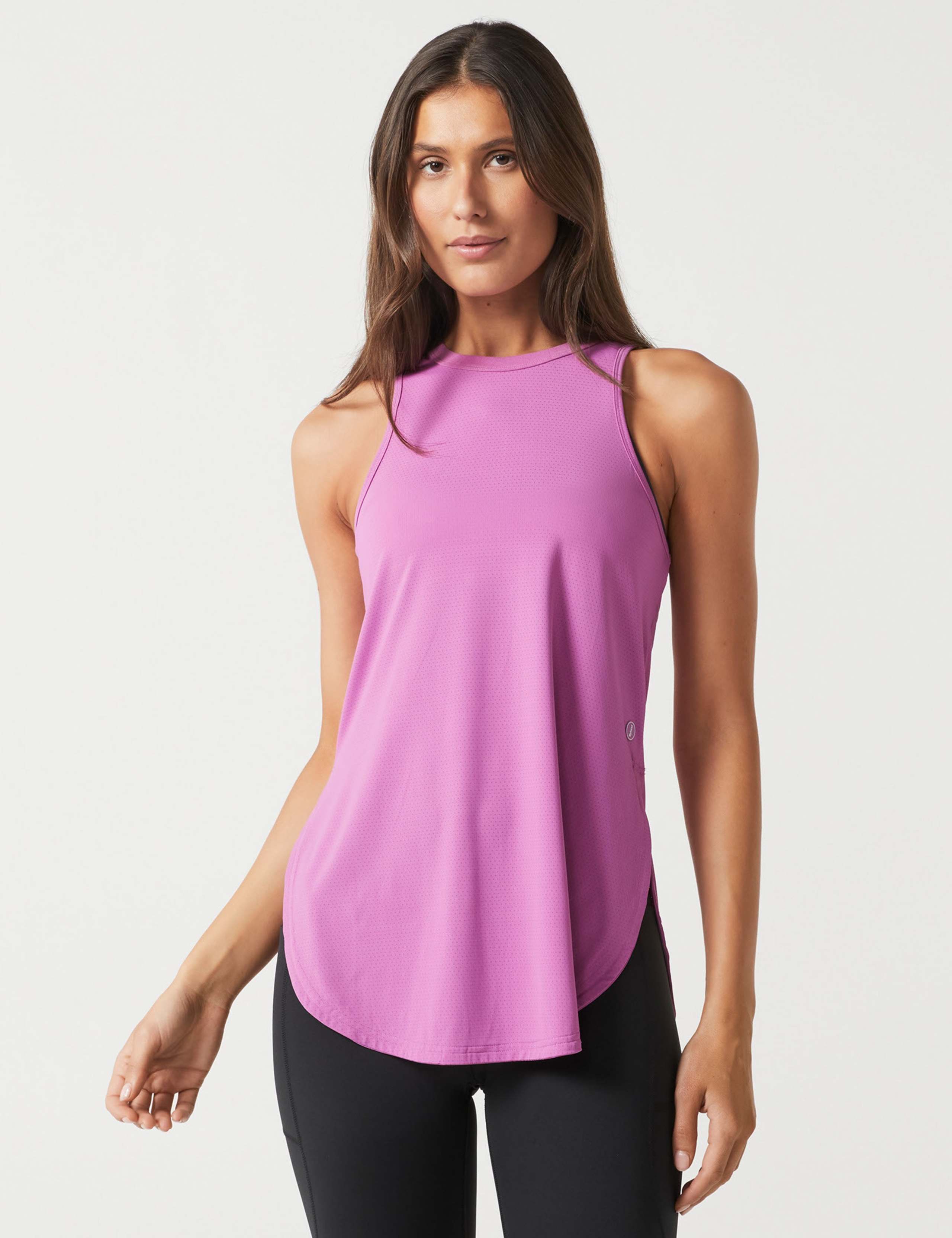 Zela Breathable Mesh Racerback Vest Top
