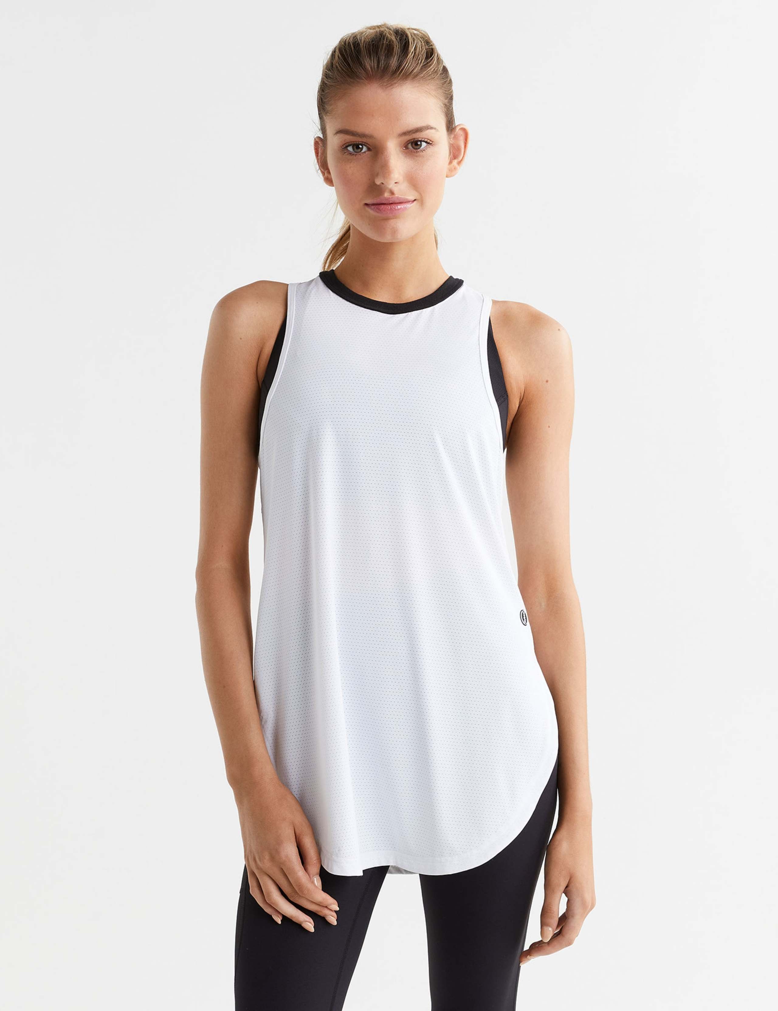 Zela Breathable Mesh Racerback Vest Top