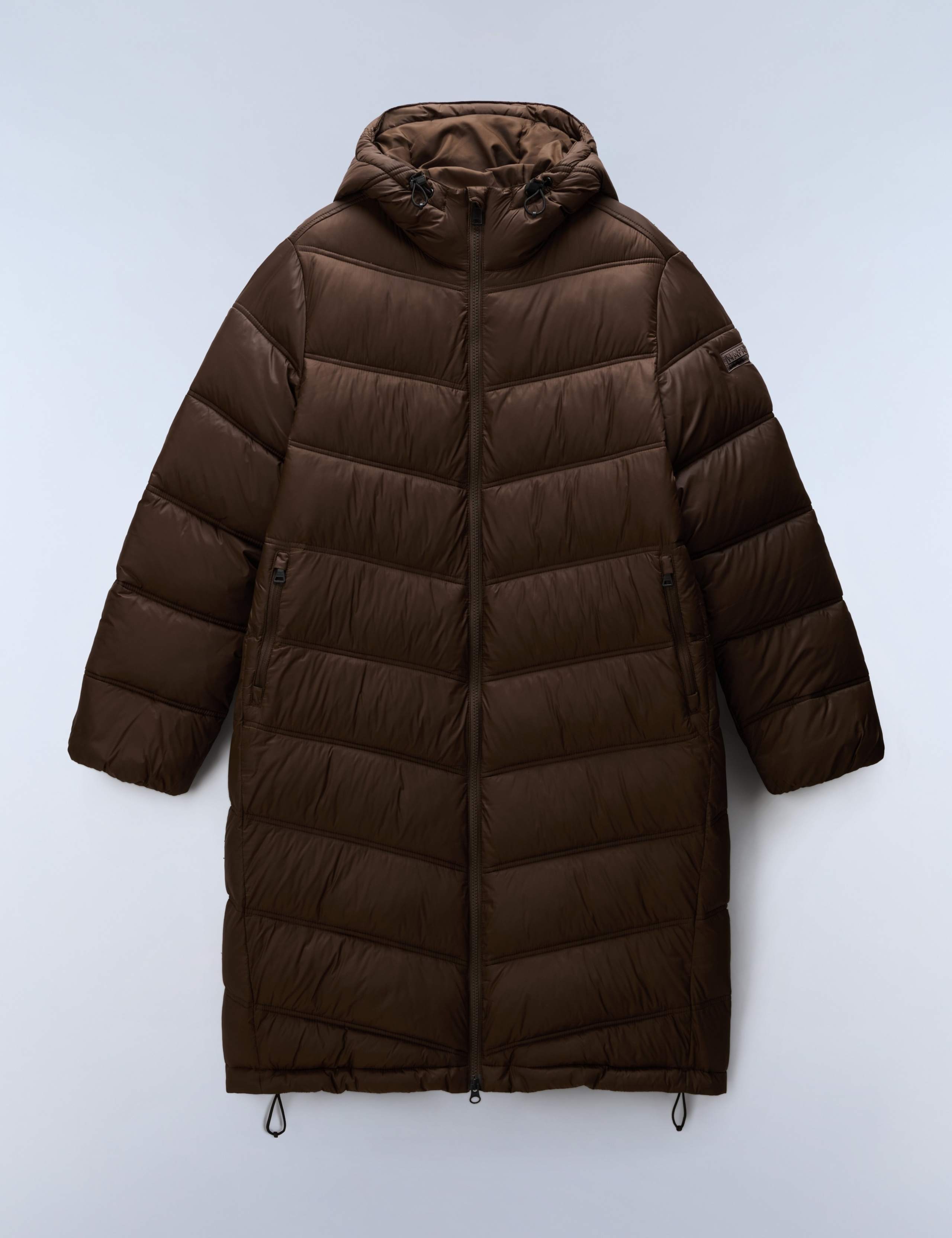 Hooded Longline Puffer Jacket