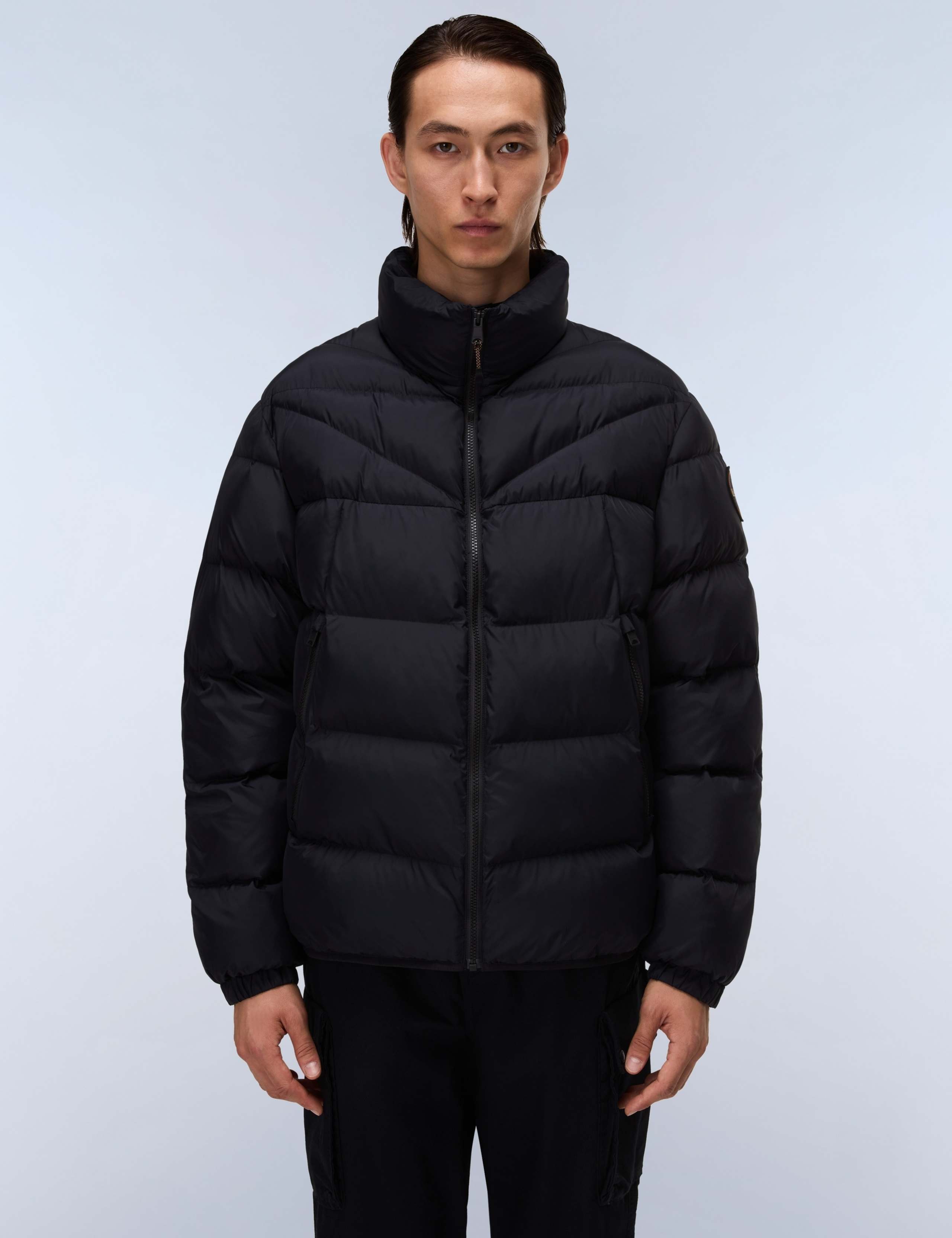 Molveno Patterned Water Resistant Puffer Jacket