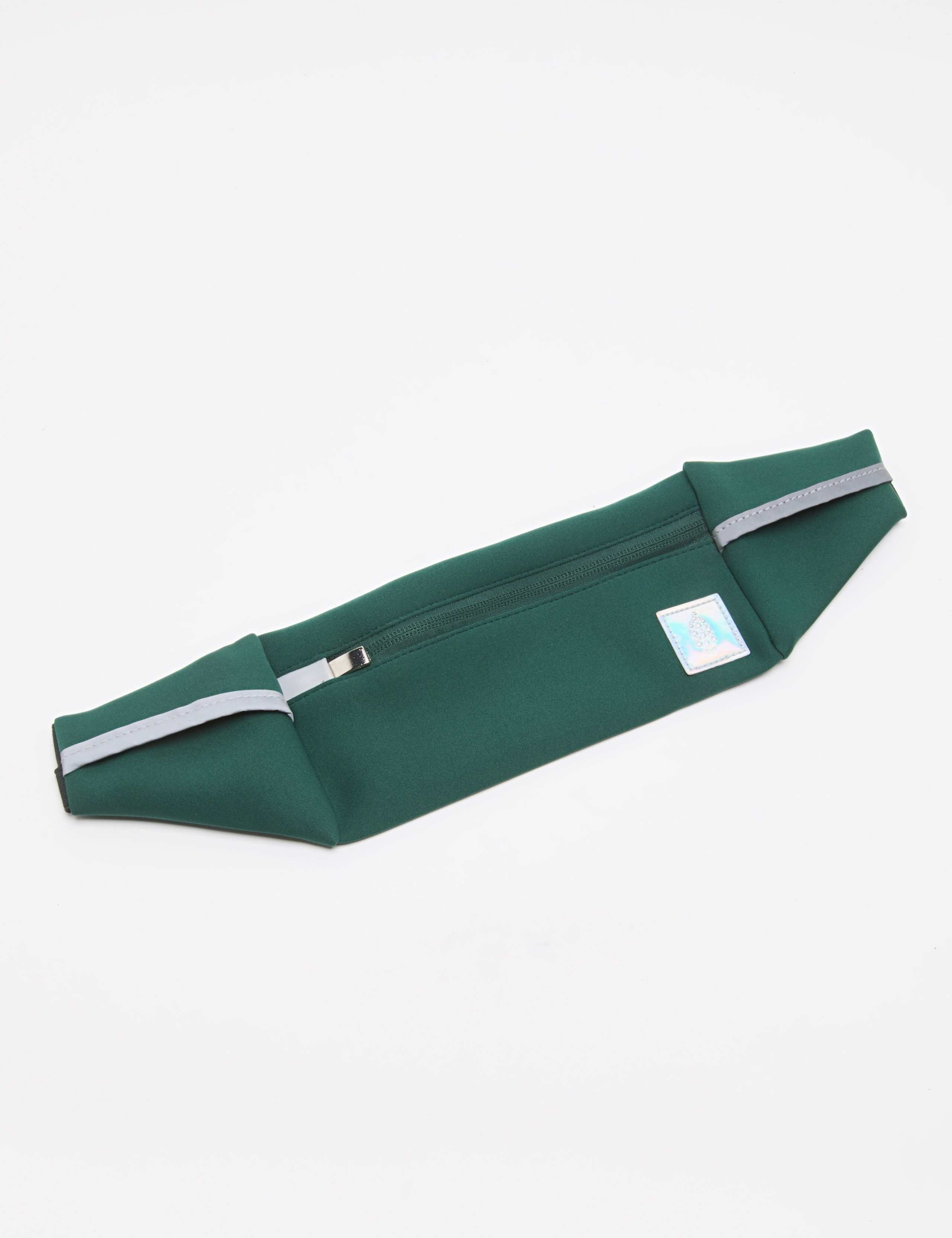 Reflective Zip Pocket Adjustable Bum Bag