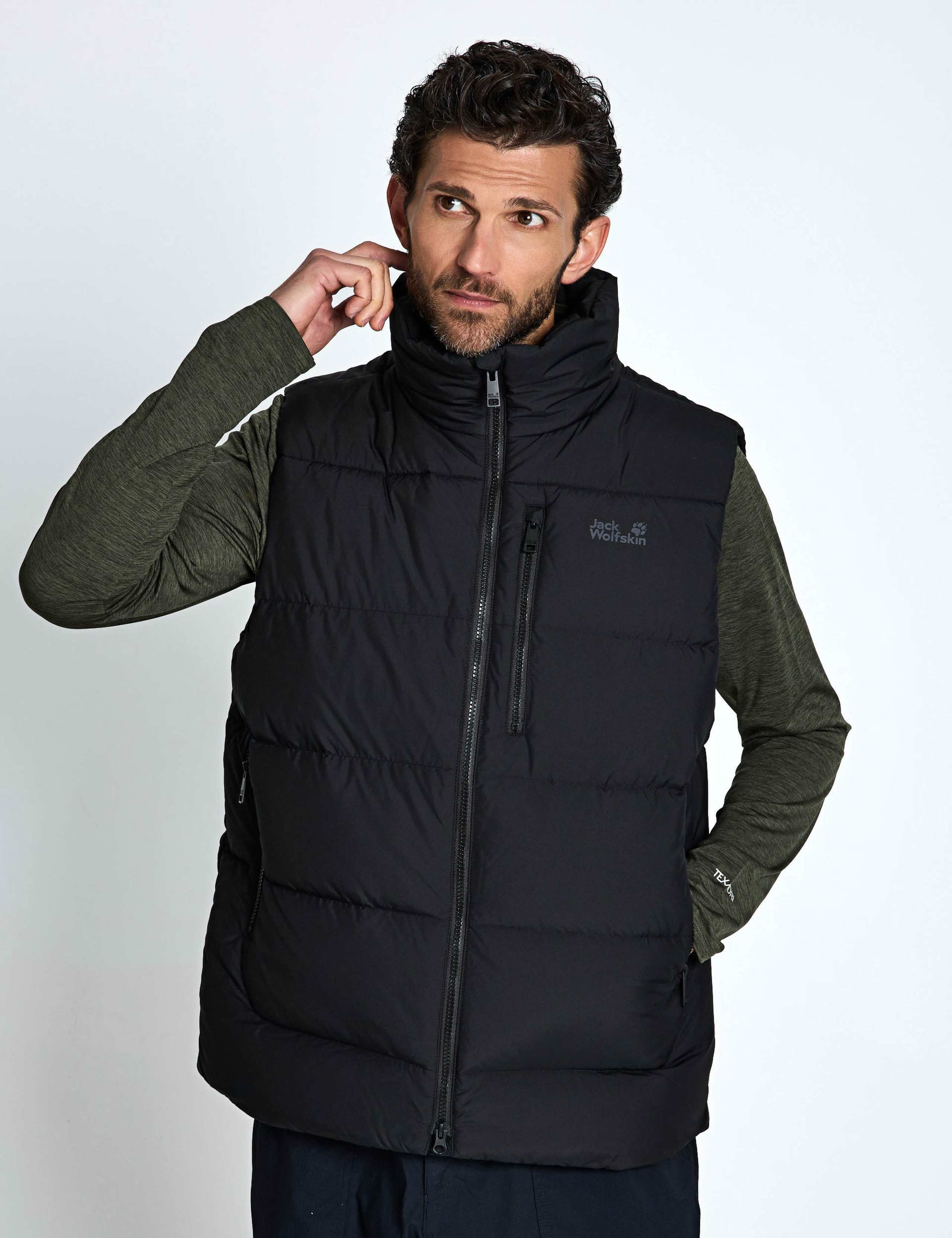 Colonius Funnel Neck Quilted Gilet