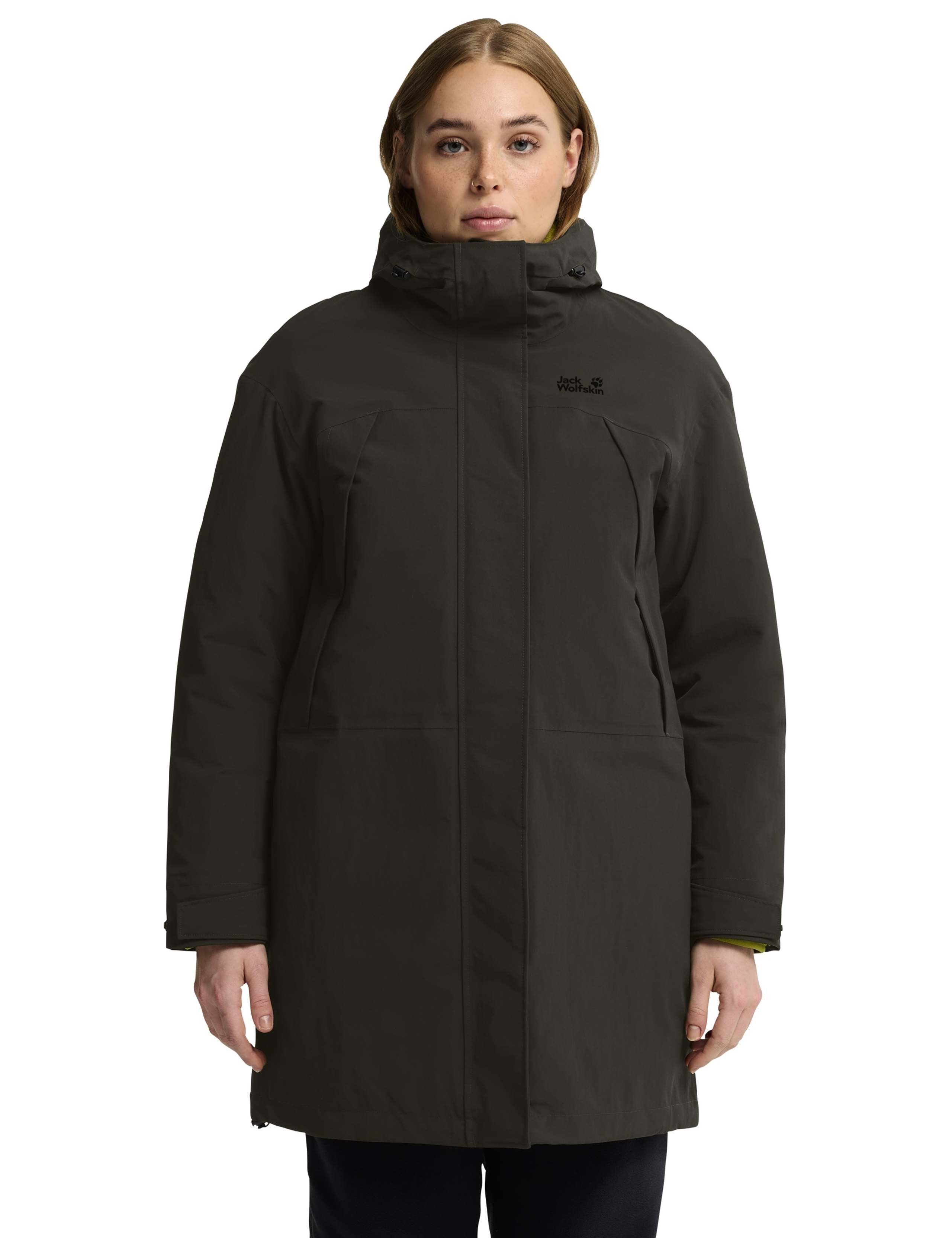 Ice Flare Hooded Longline Parka