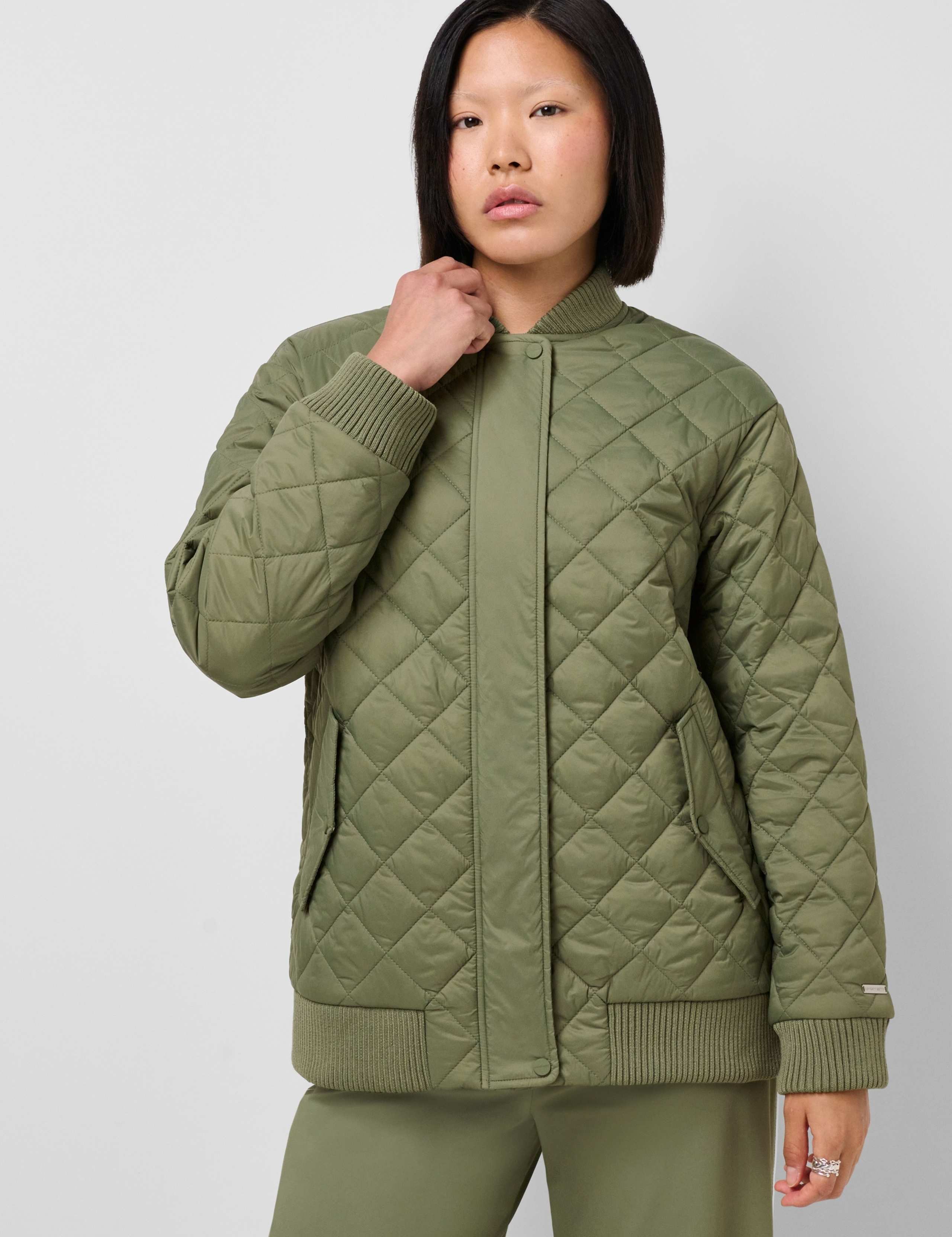 On The Move Quilted Oversized Jacket