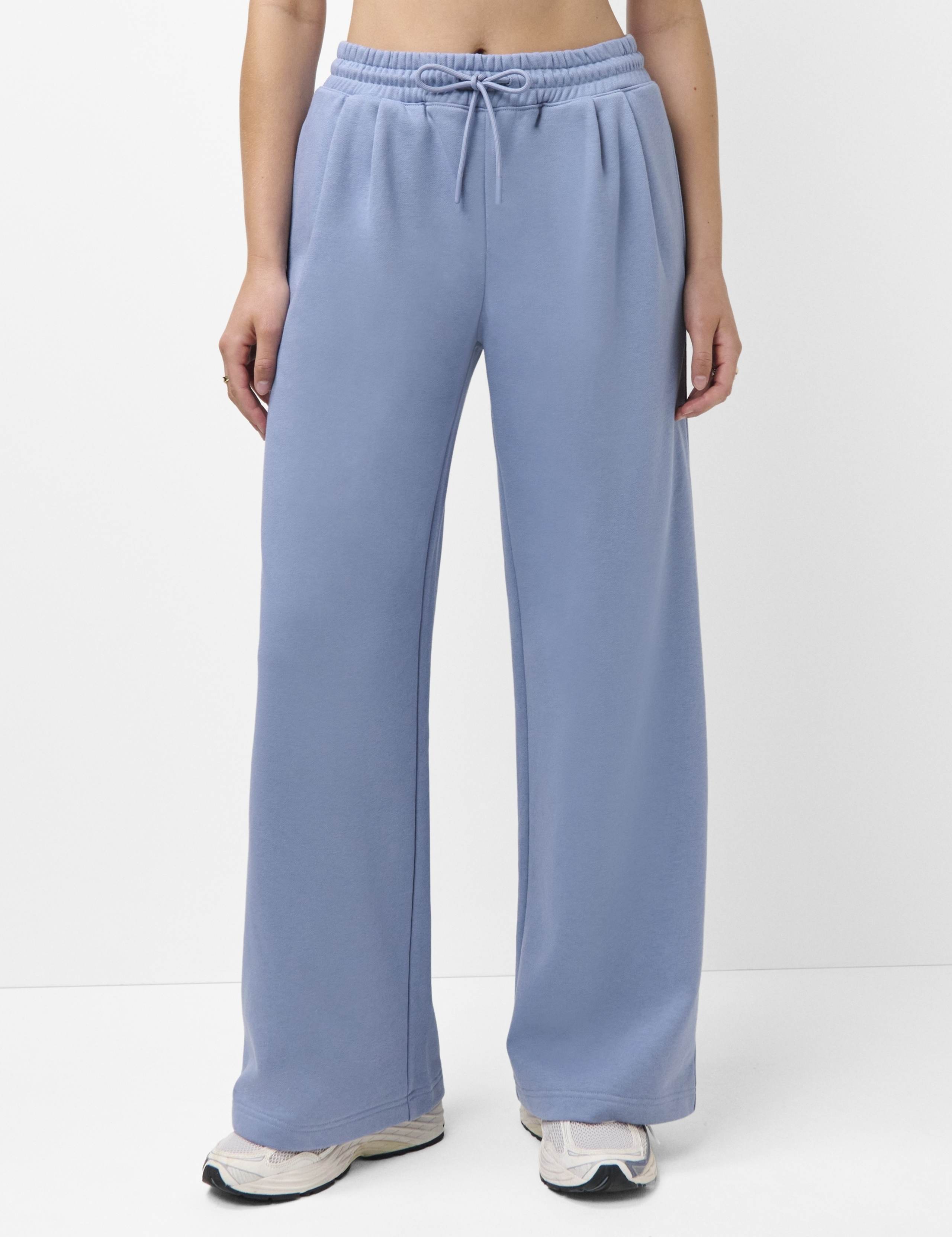 Revive Cotton Rich Wide Leg Joggers