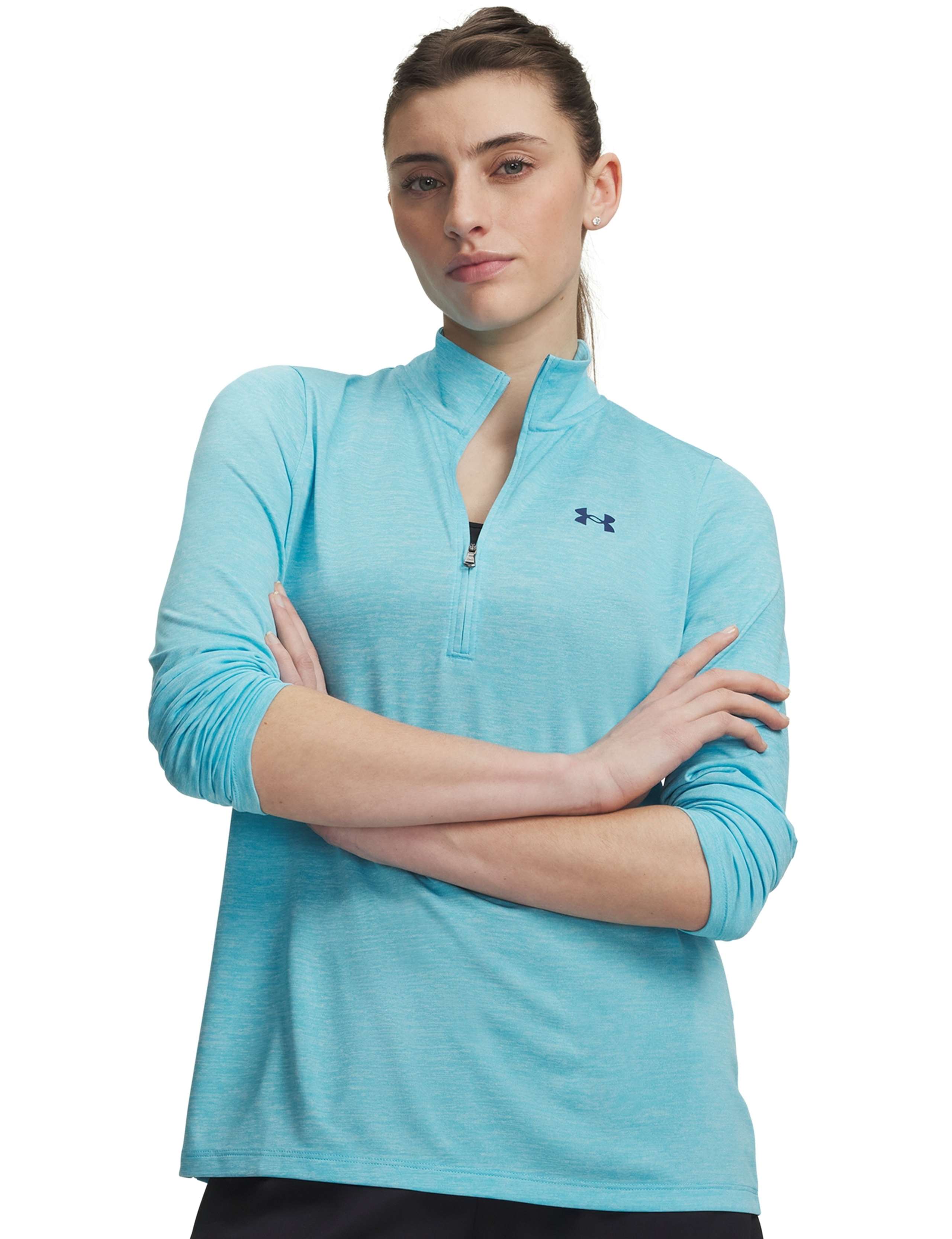 Tech Twist Half Zip Long Sleeve Top