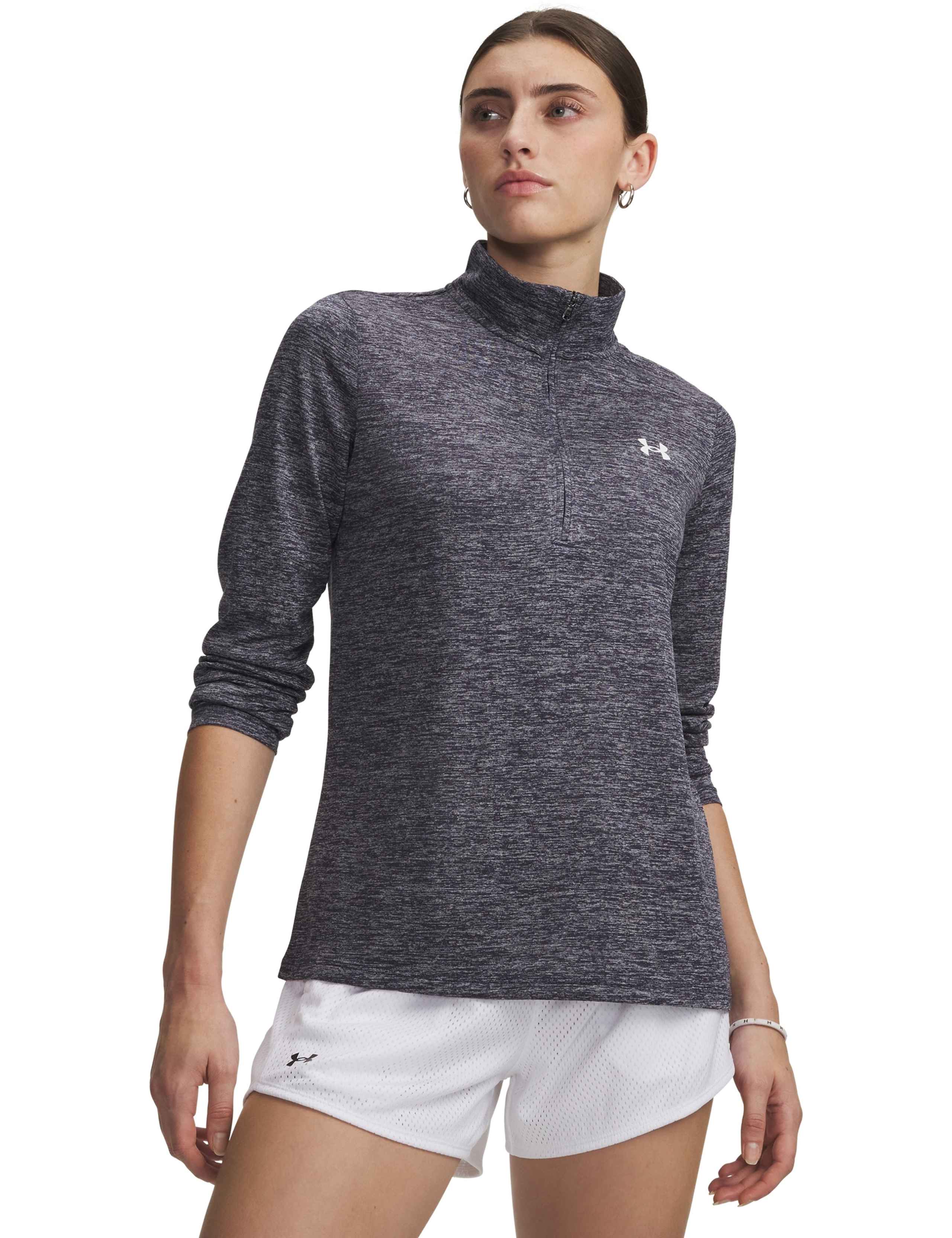Tech Twist Half Zip Long Sleeve Top