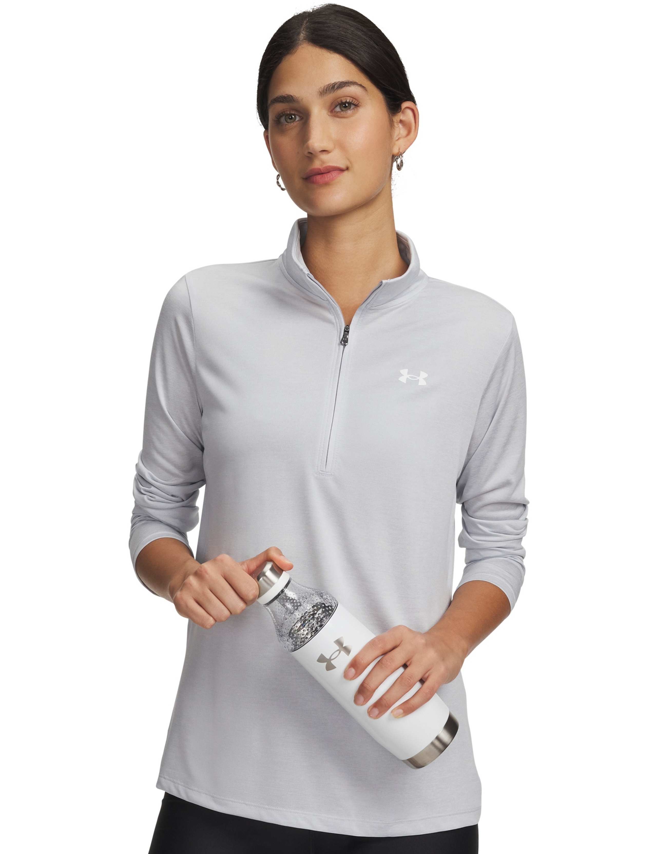 Tech Twist Half Zip Long Sleeve Top