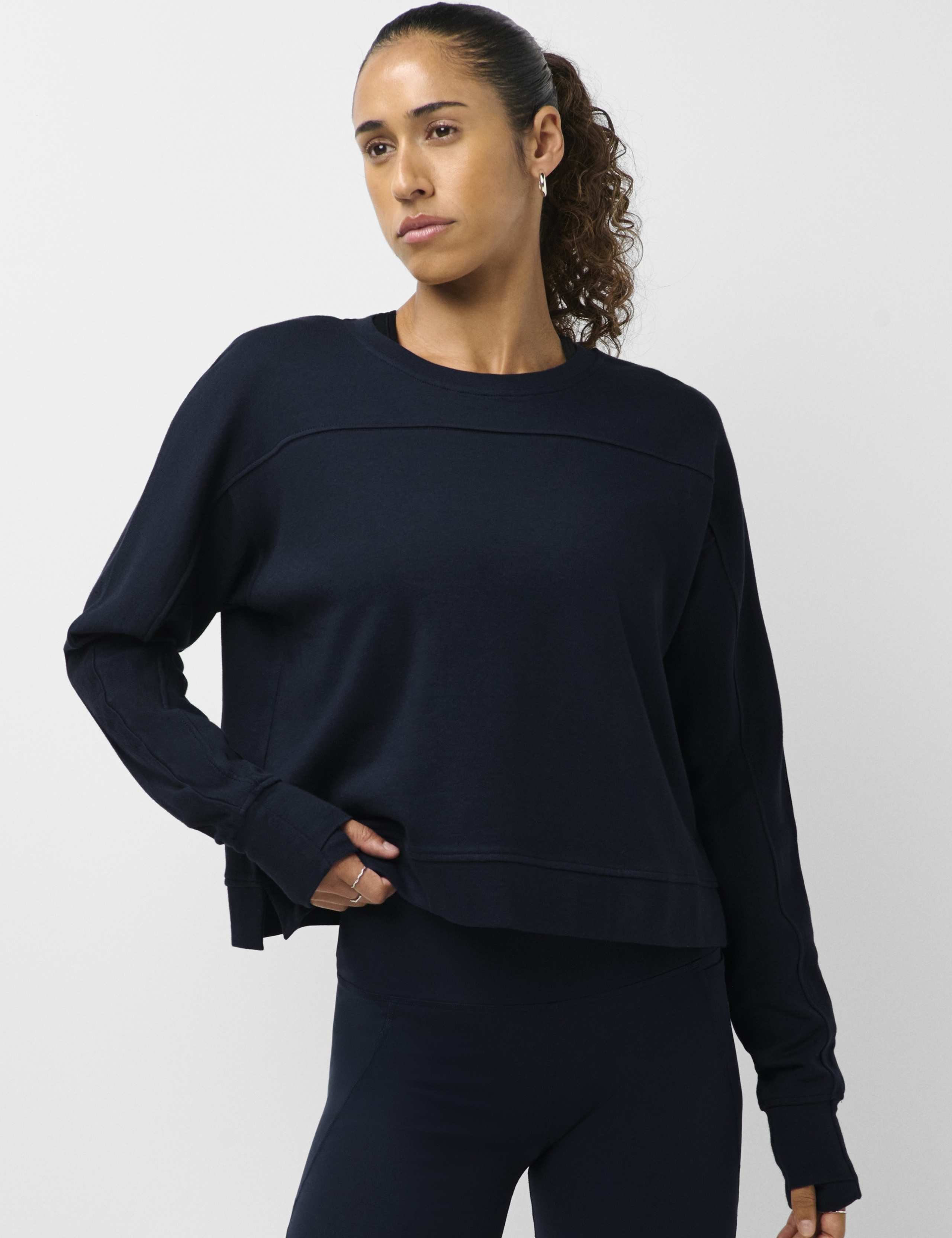 After Class Crop Sweatshirt