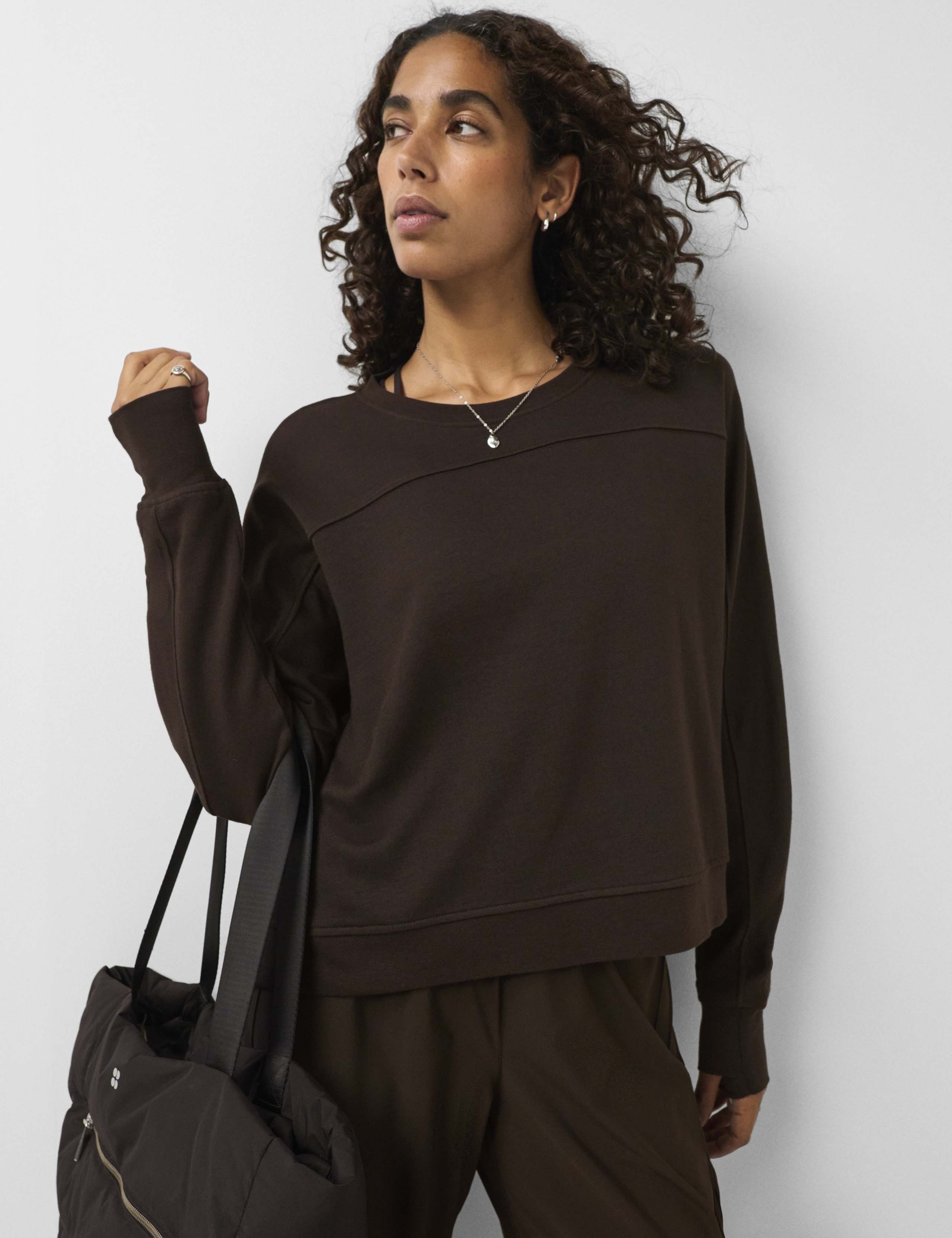 After Class Crop Sweatshirt