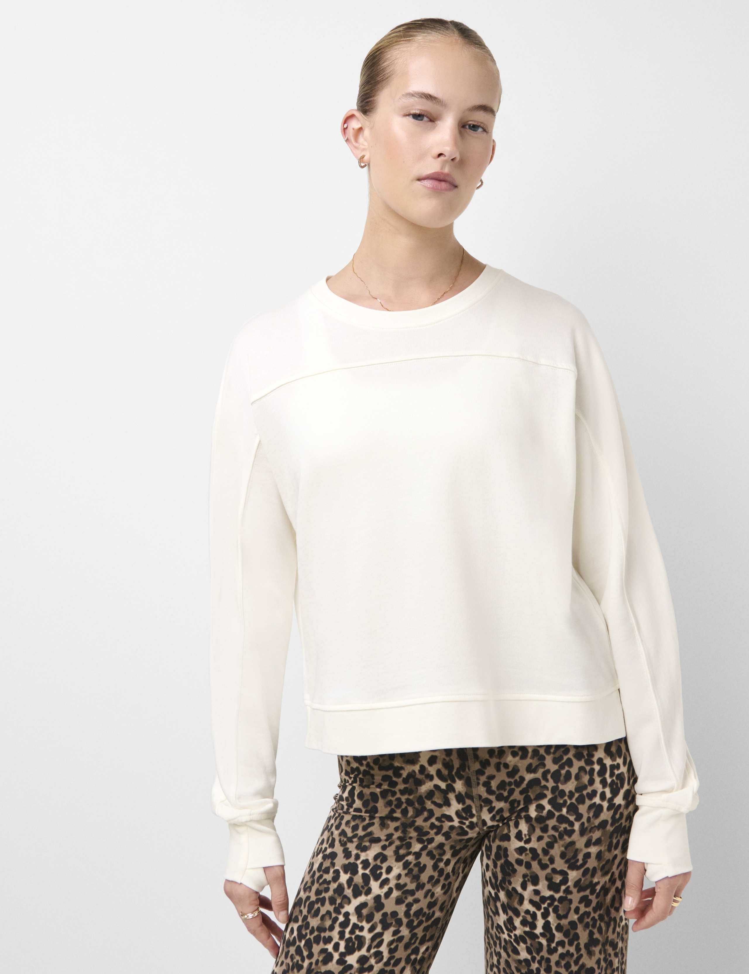 After Class Crop Sweatshirt