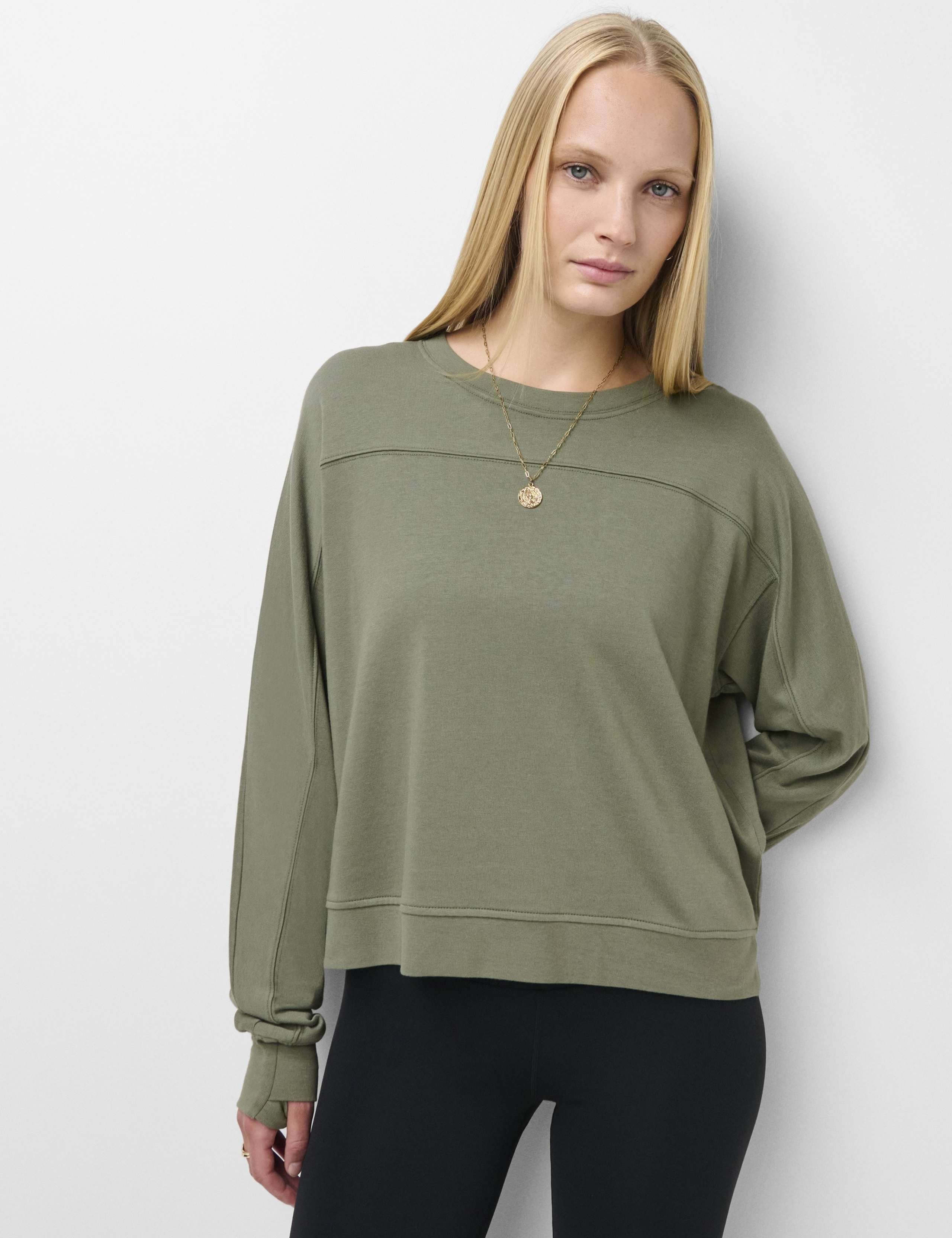 After Class Crop Sweatshirt