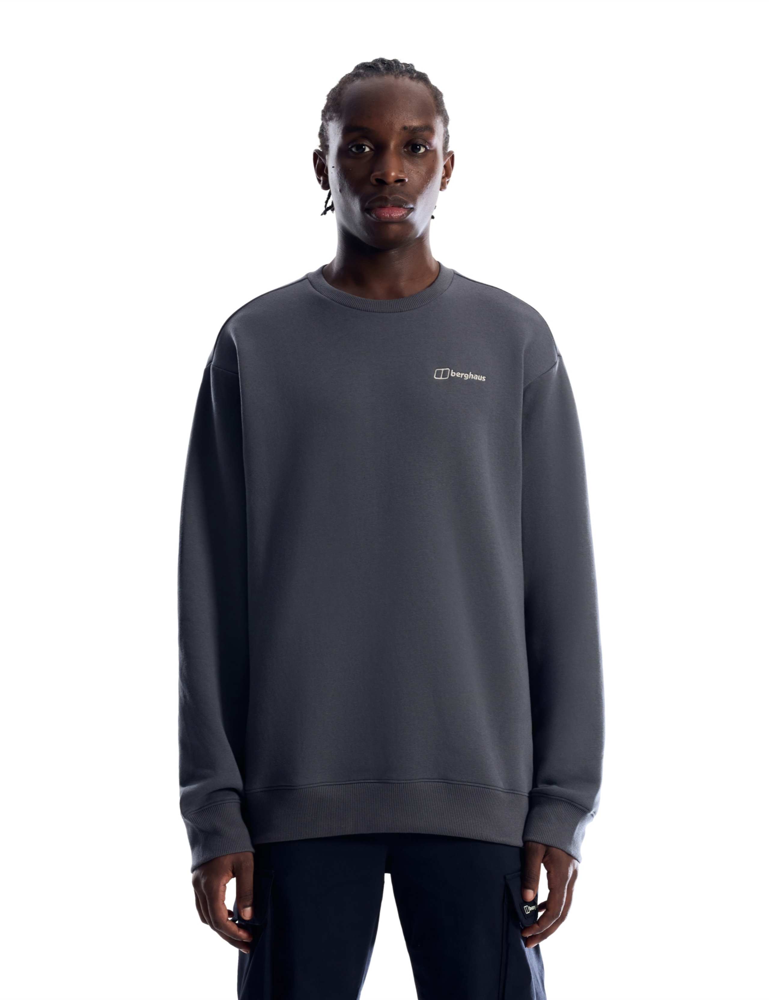 Essential Logo Ribbed Sweatshirt