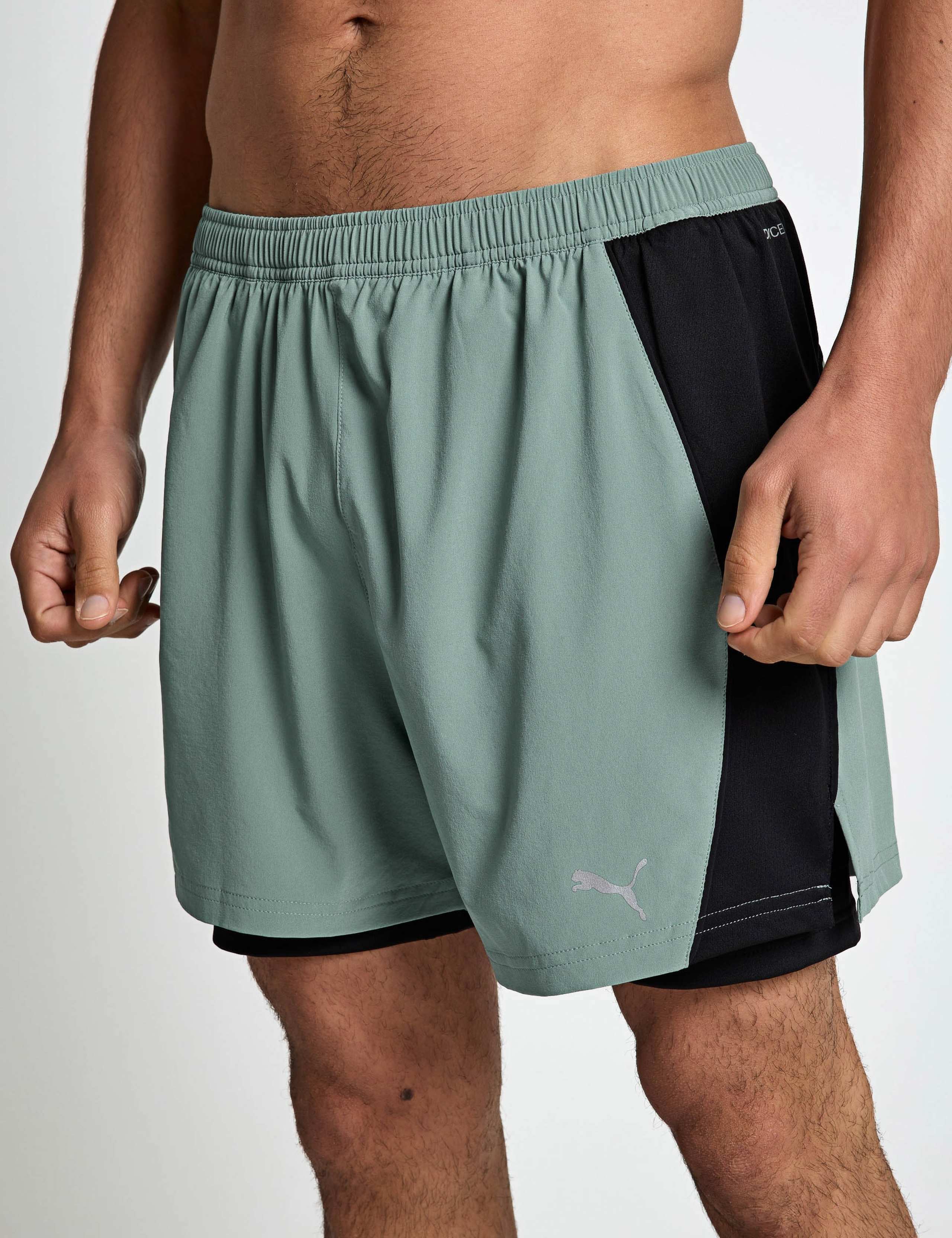 Run Velocity Lined Running Short