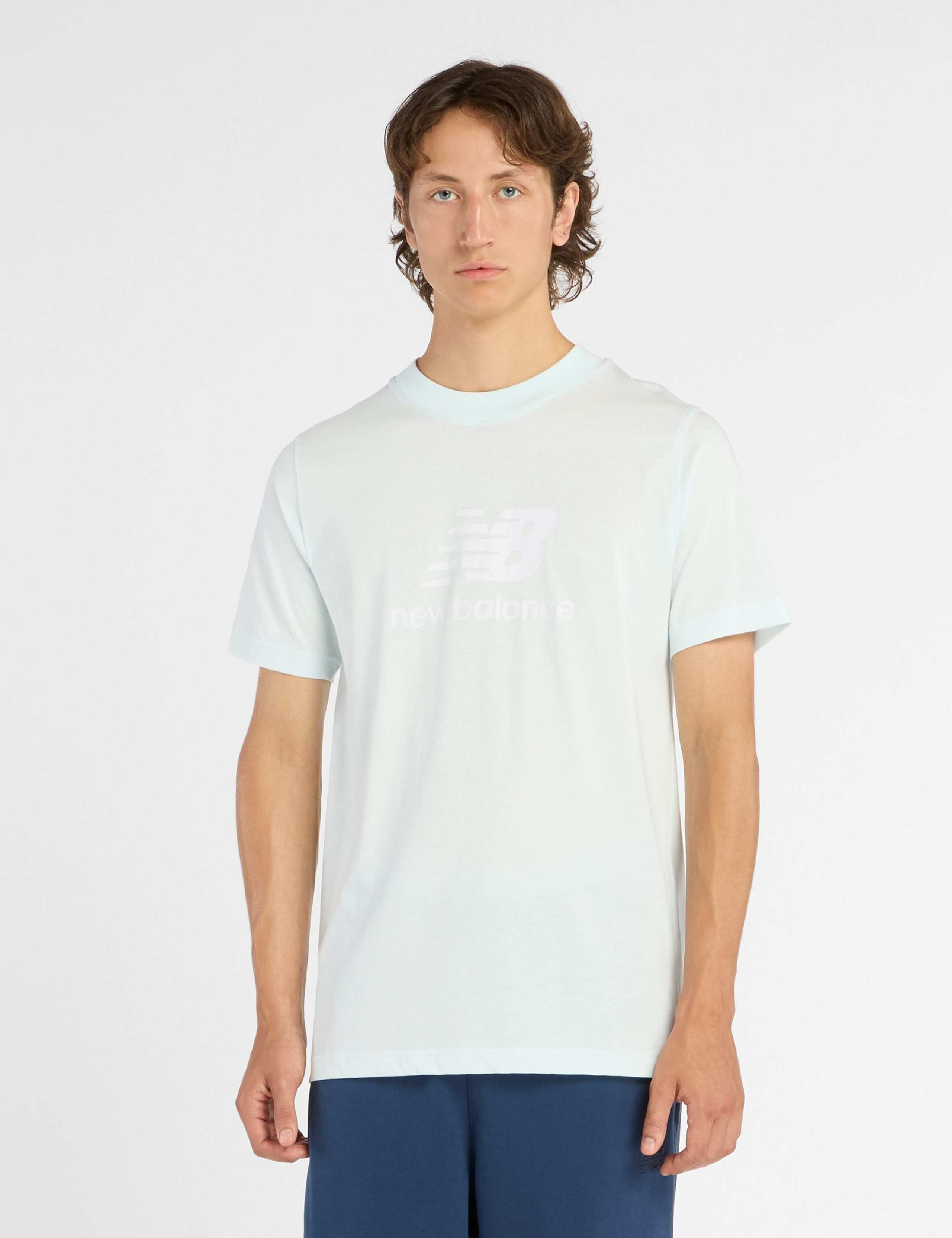 Regular Fit Logo Print Crew Neck Tshirt