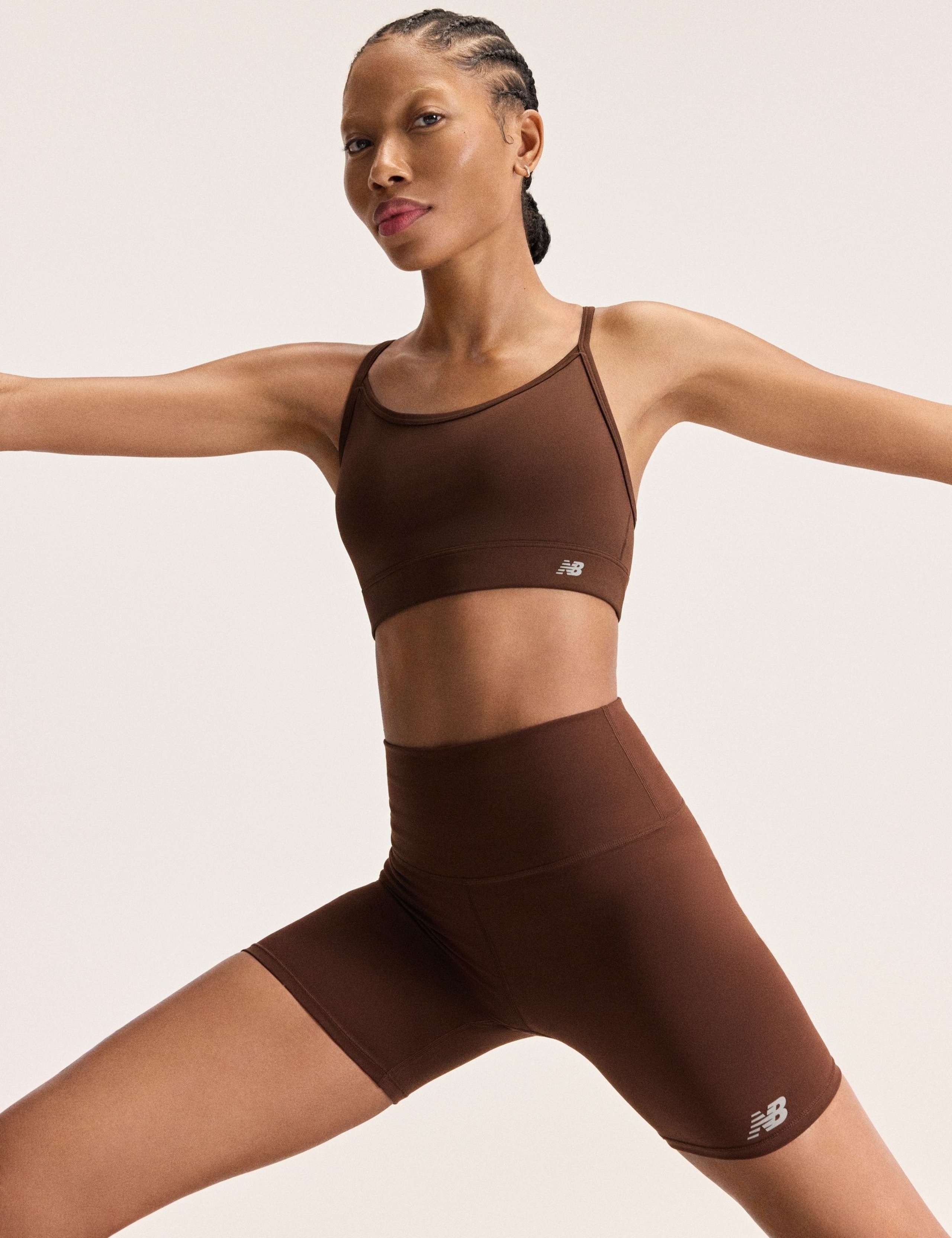 Soft Stretch Pull On Yoga Sports Bra