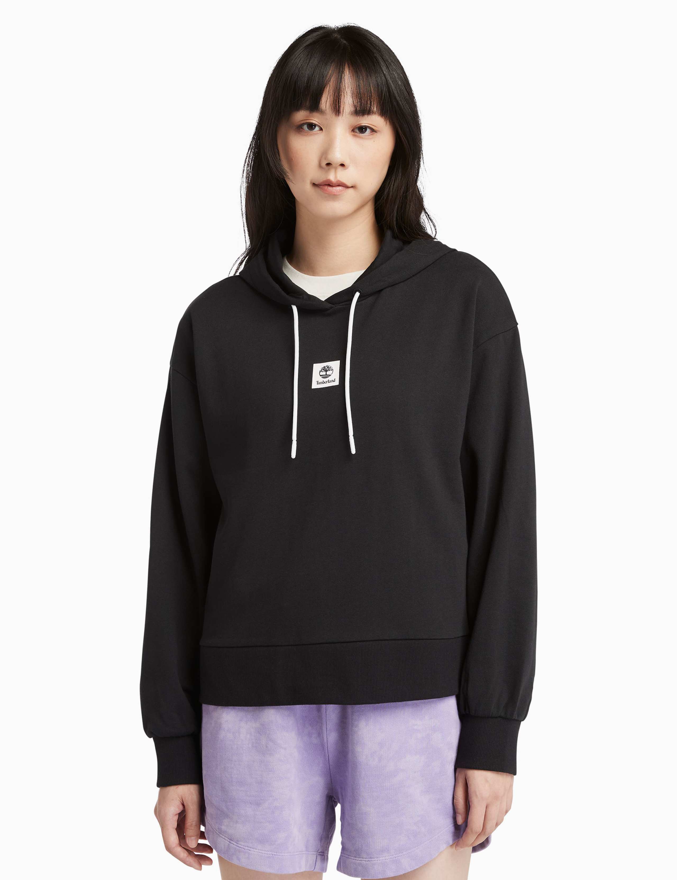 Loopback Long Sleeve Hooded Sweatshirt