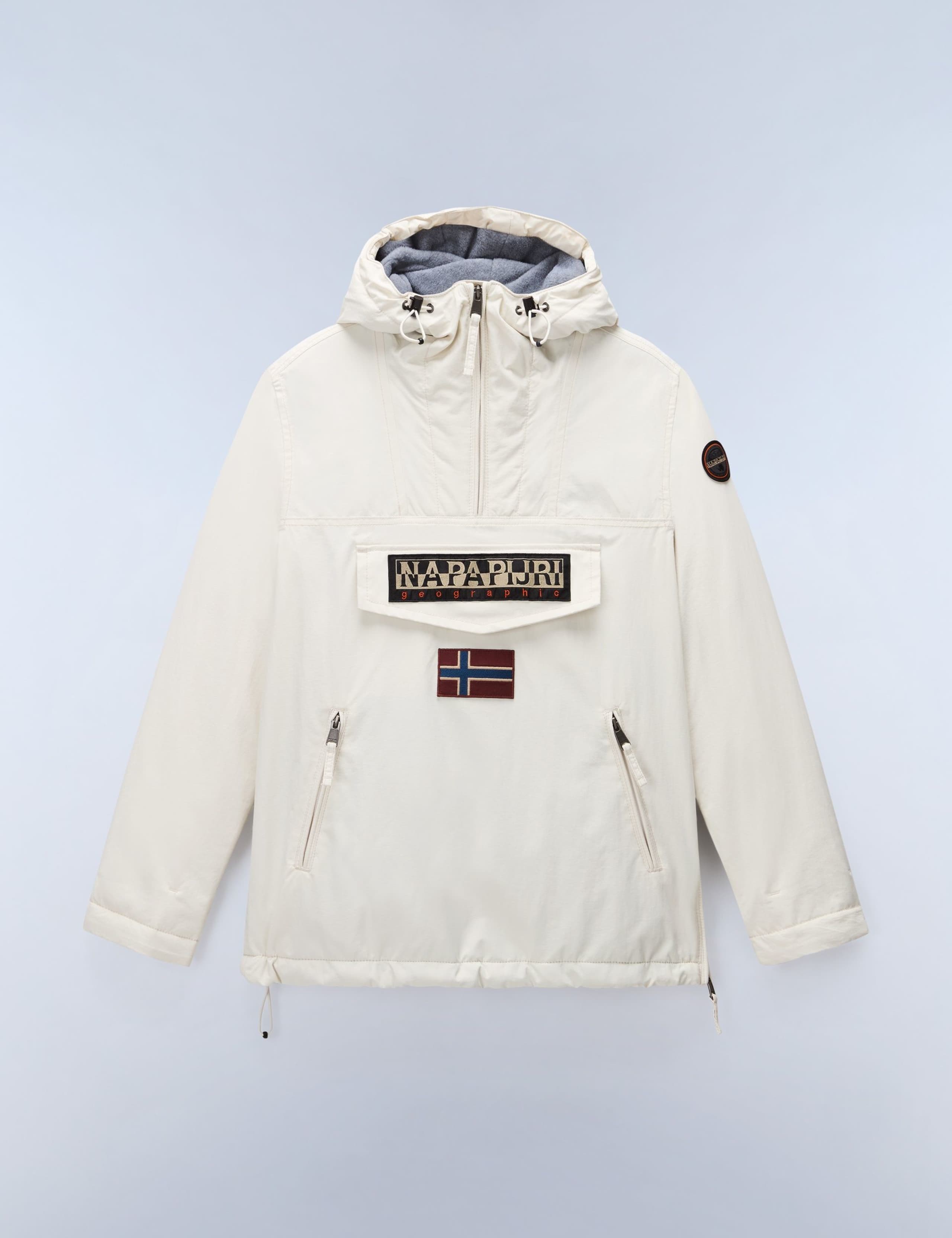 Half Zip Padded Hooded Sports Jacket
