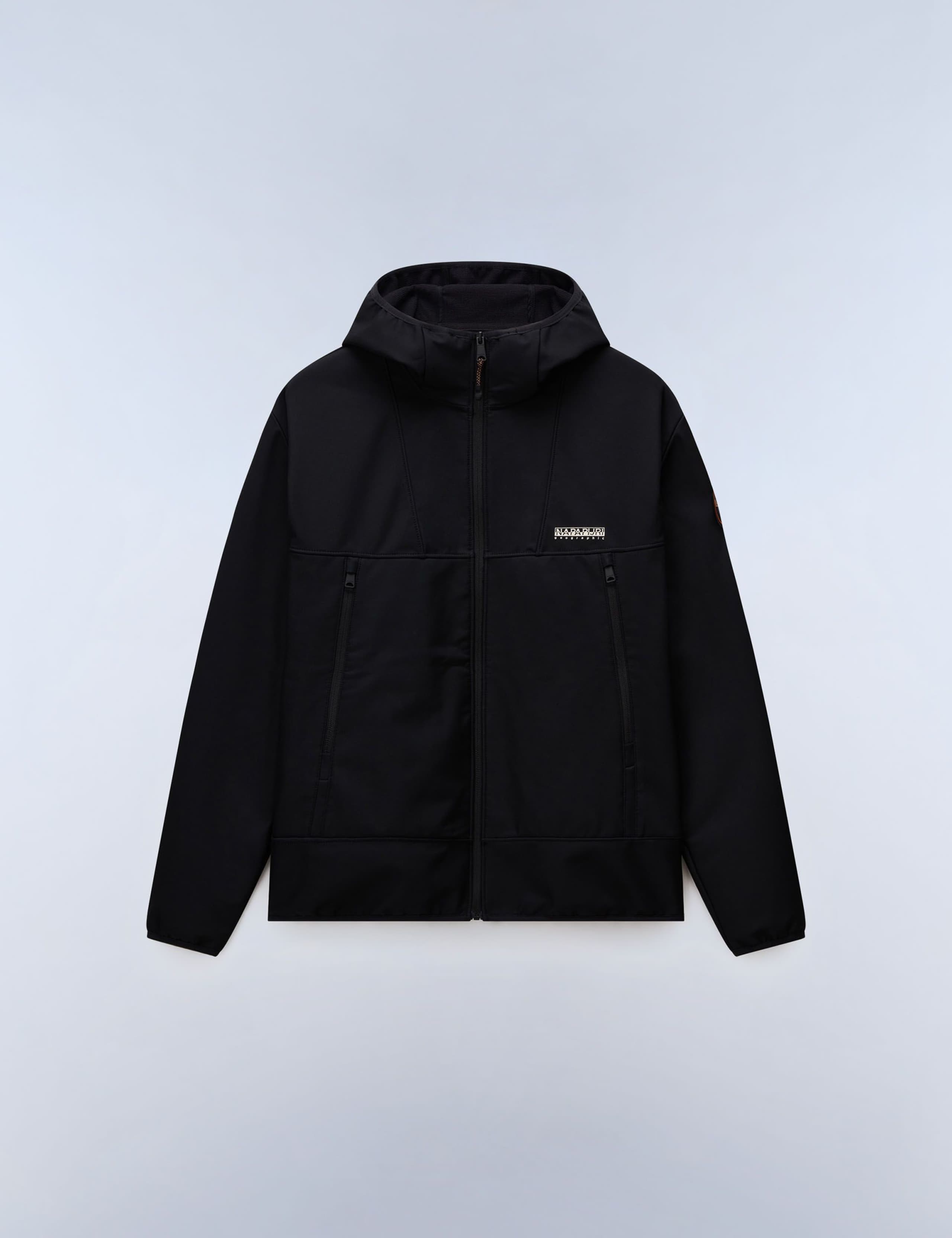 Biois Hooded Funnel Neck Sports Jacket