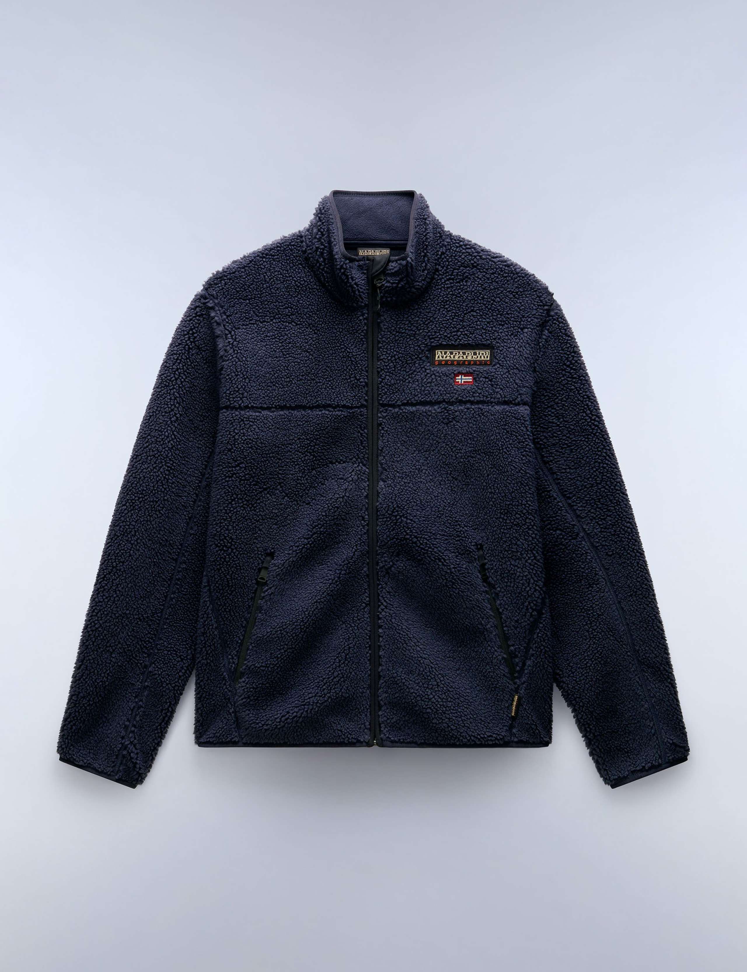 Tynik Zip Up Funnel Neck Fleece Jacket