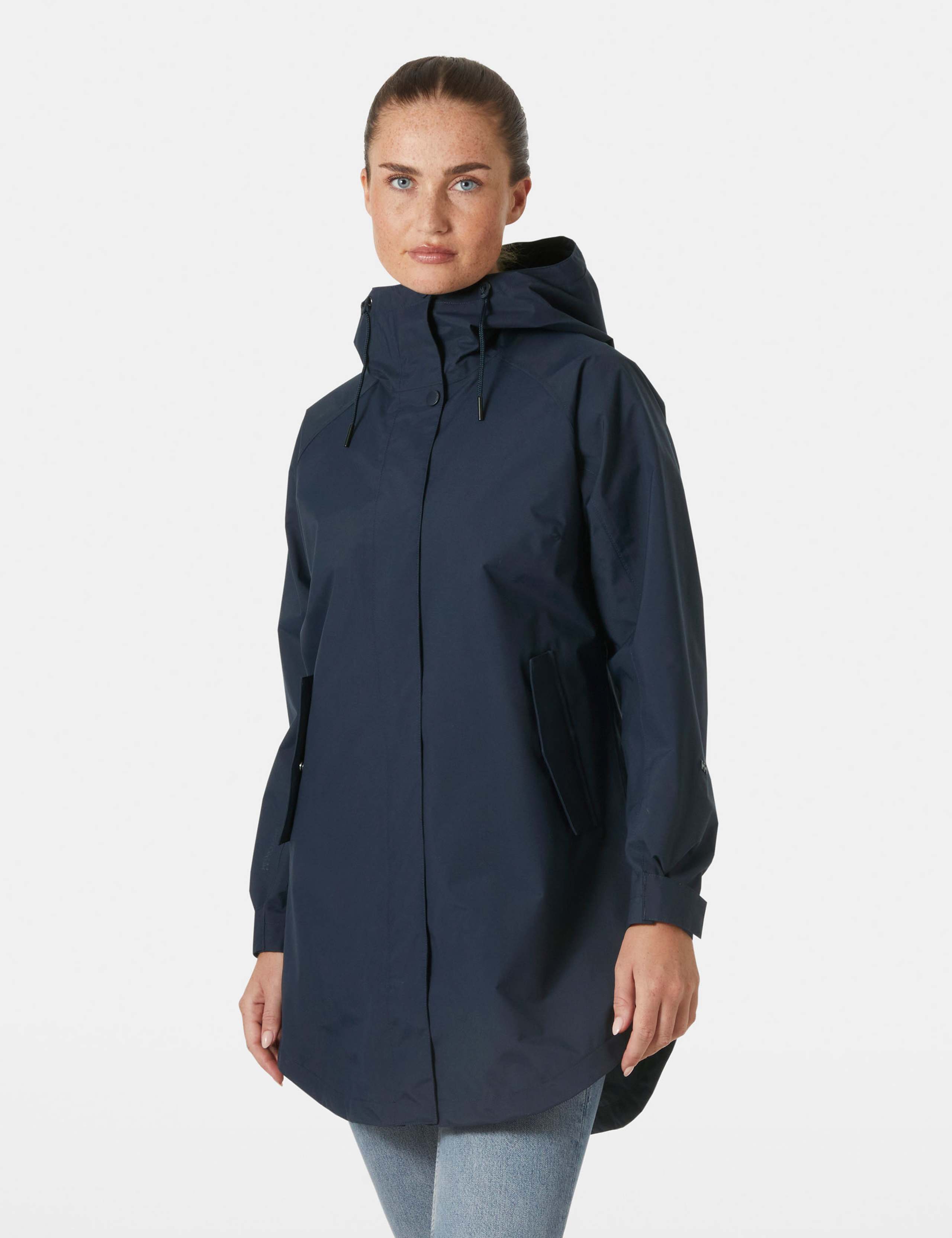 Valentia 2.0 Hooded Longer Length Raincoat