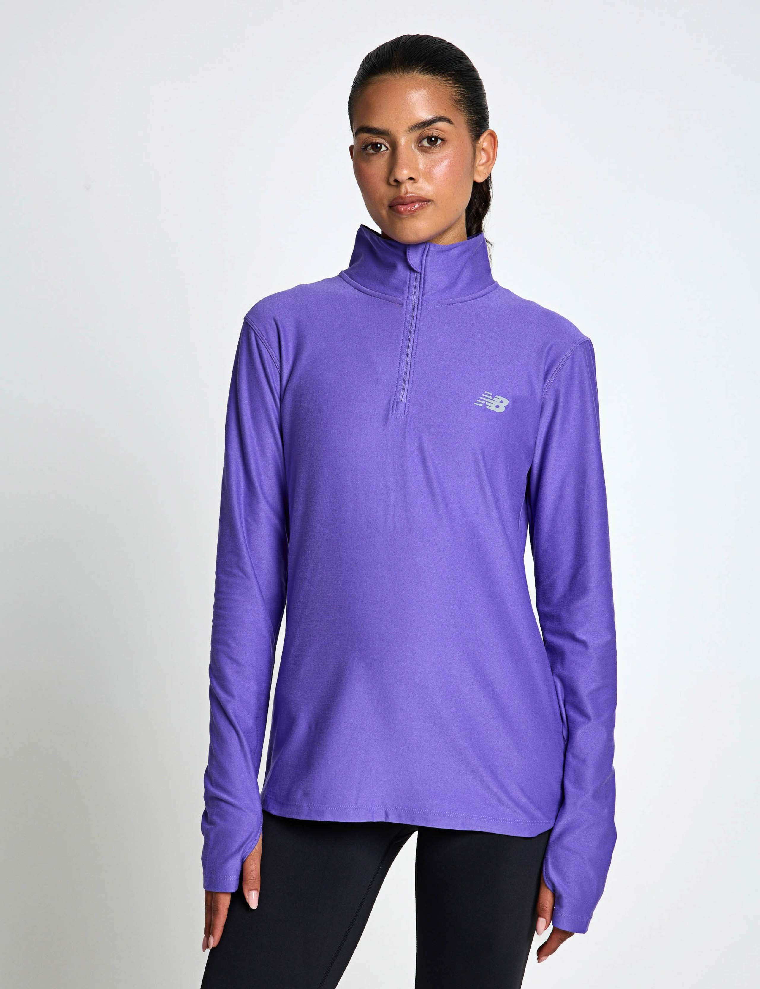 Sport Essentials Space Dye Quarter Zip Top