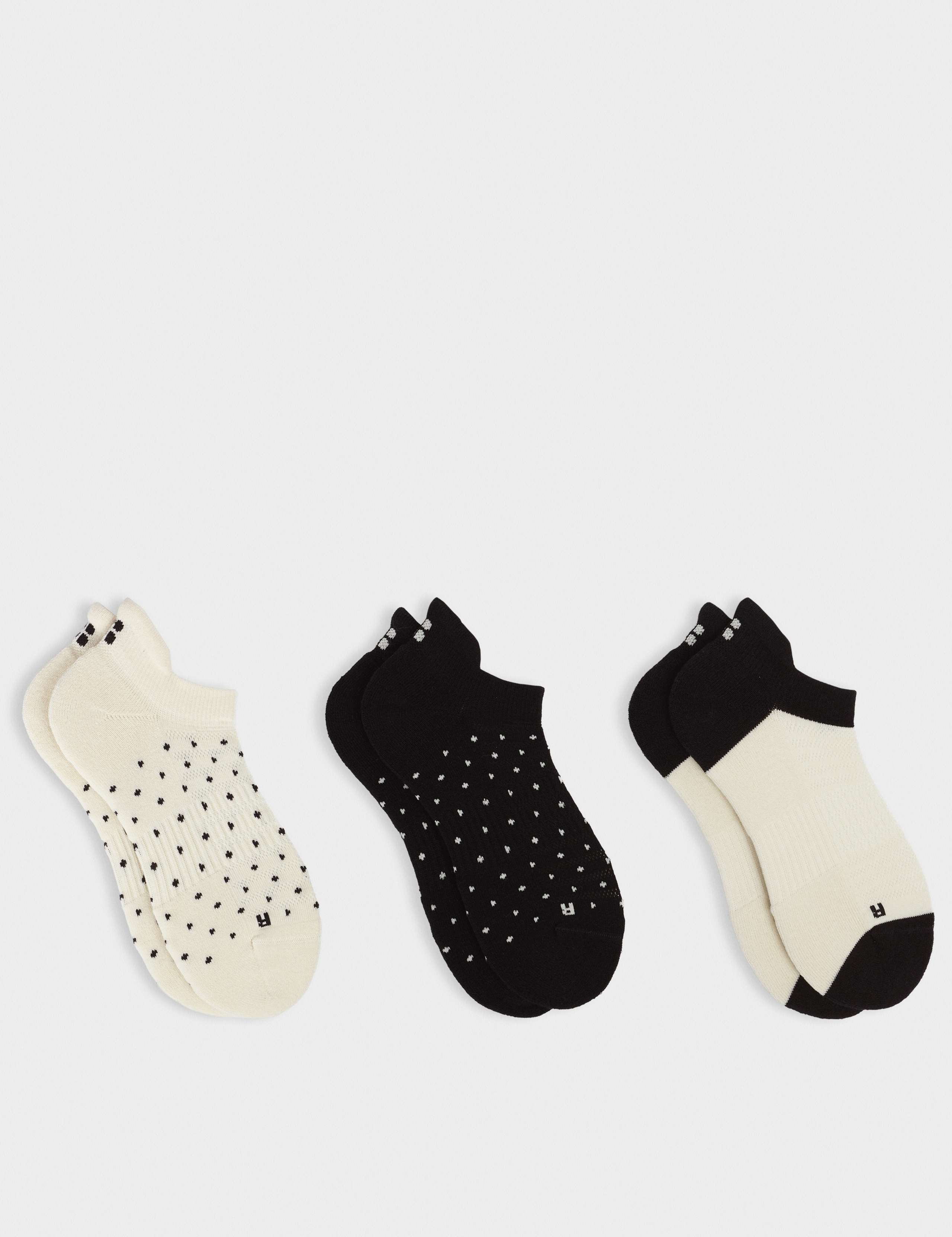 3 Pack Workout Cotton Rich Trainer Socks