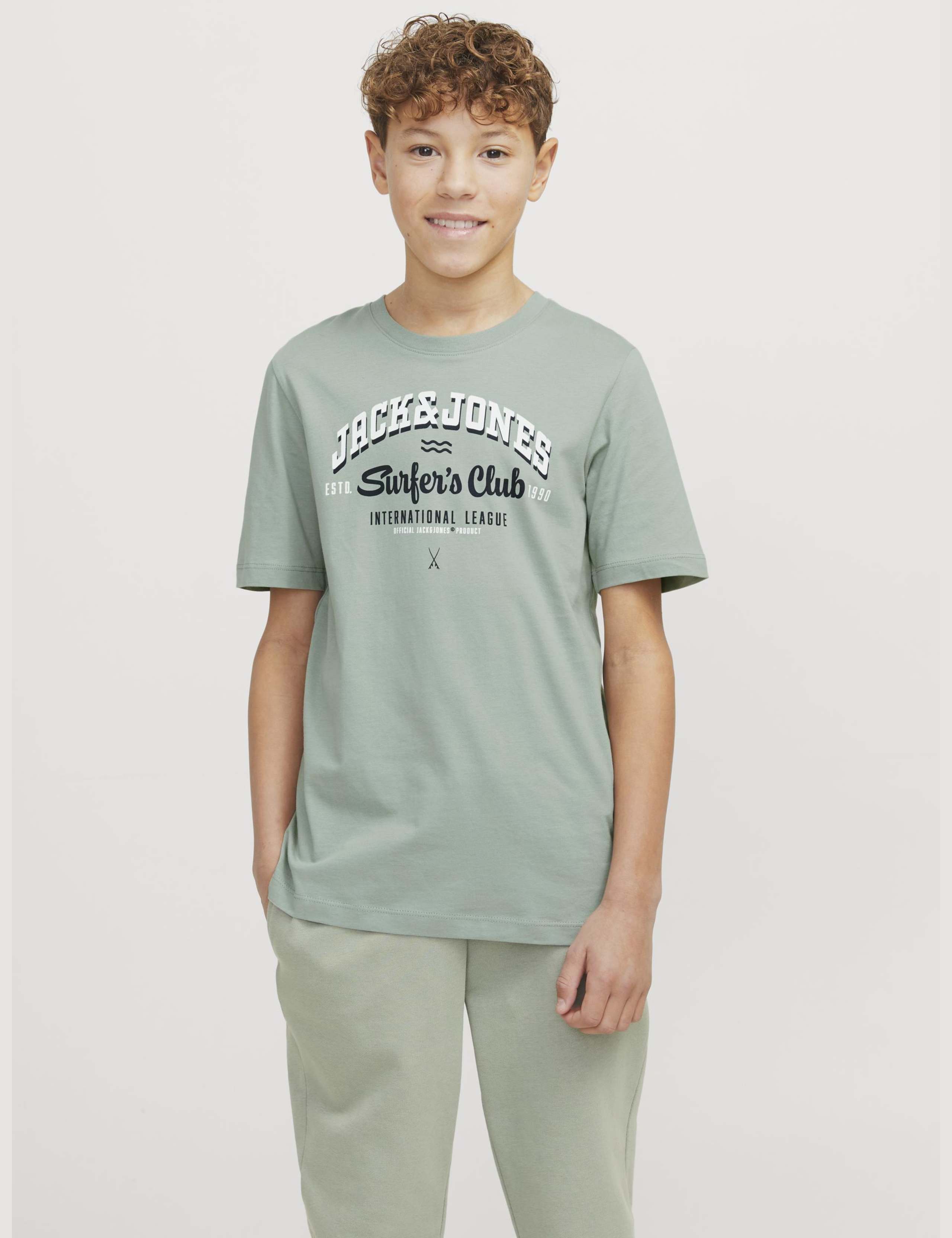 Pure Cotton Logo Print T-Shirt (8-16 Yrs)