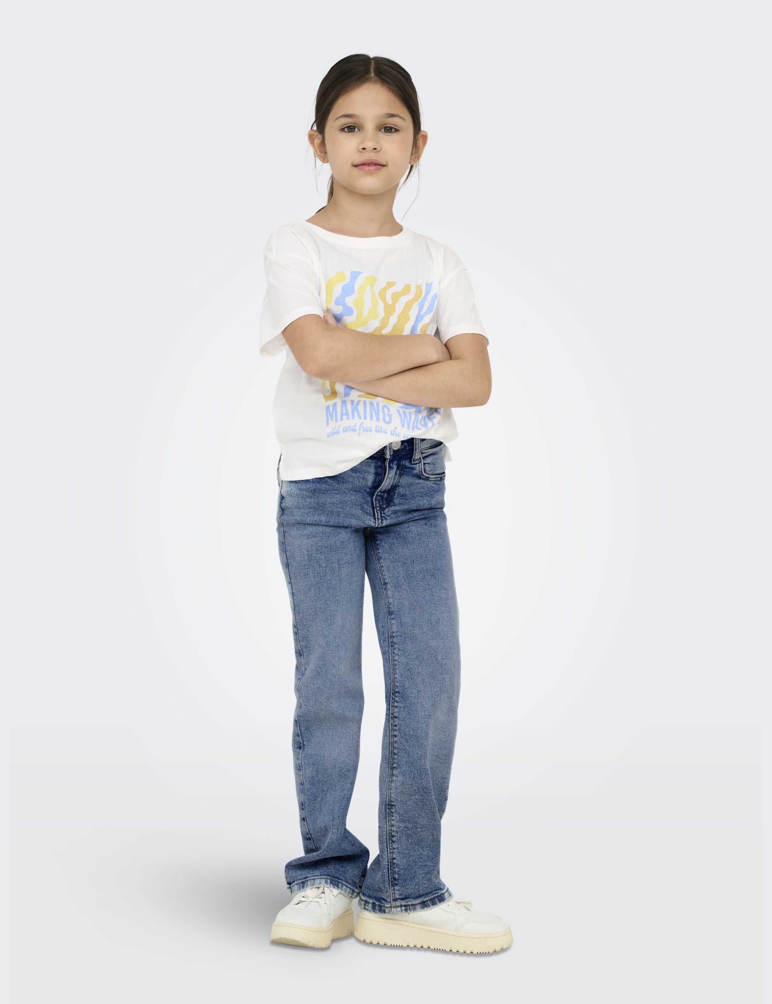 Relaxed Denim Flared Jeans (8-14 Yrs)