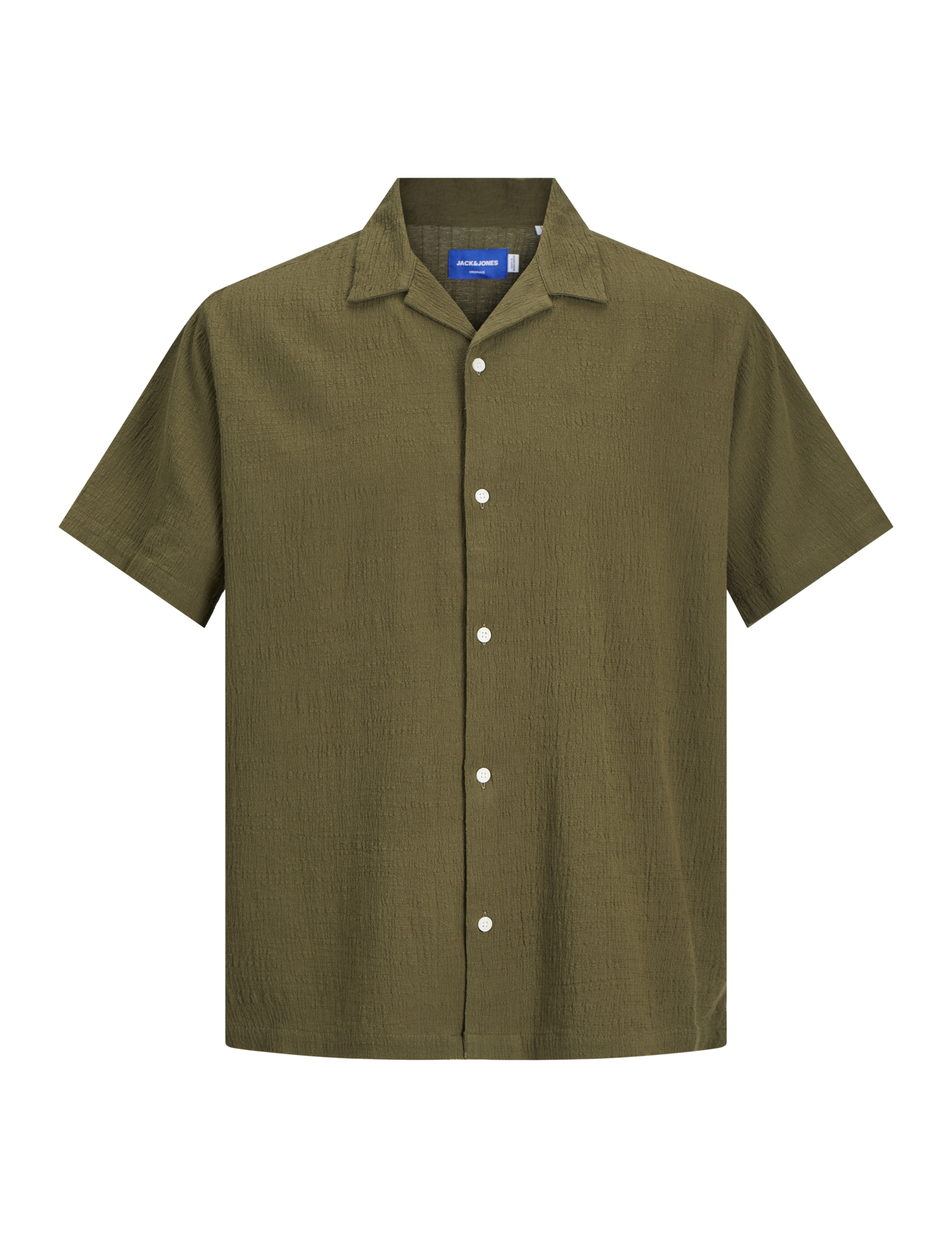 Pure Cotton Crinkle Shirt (8-16 Yrs)