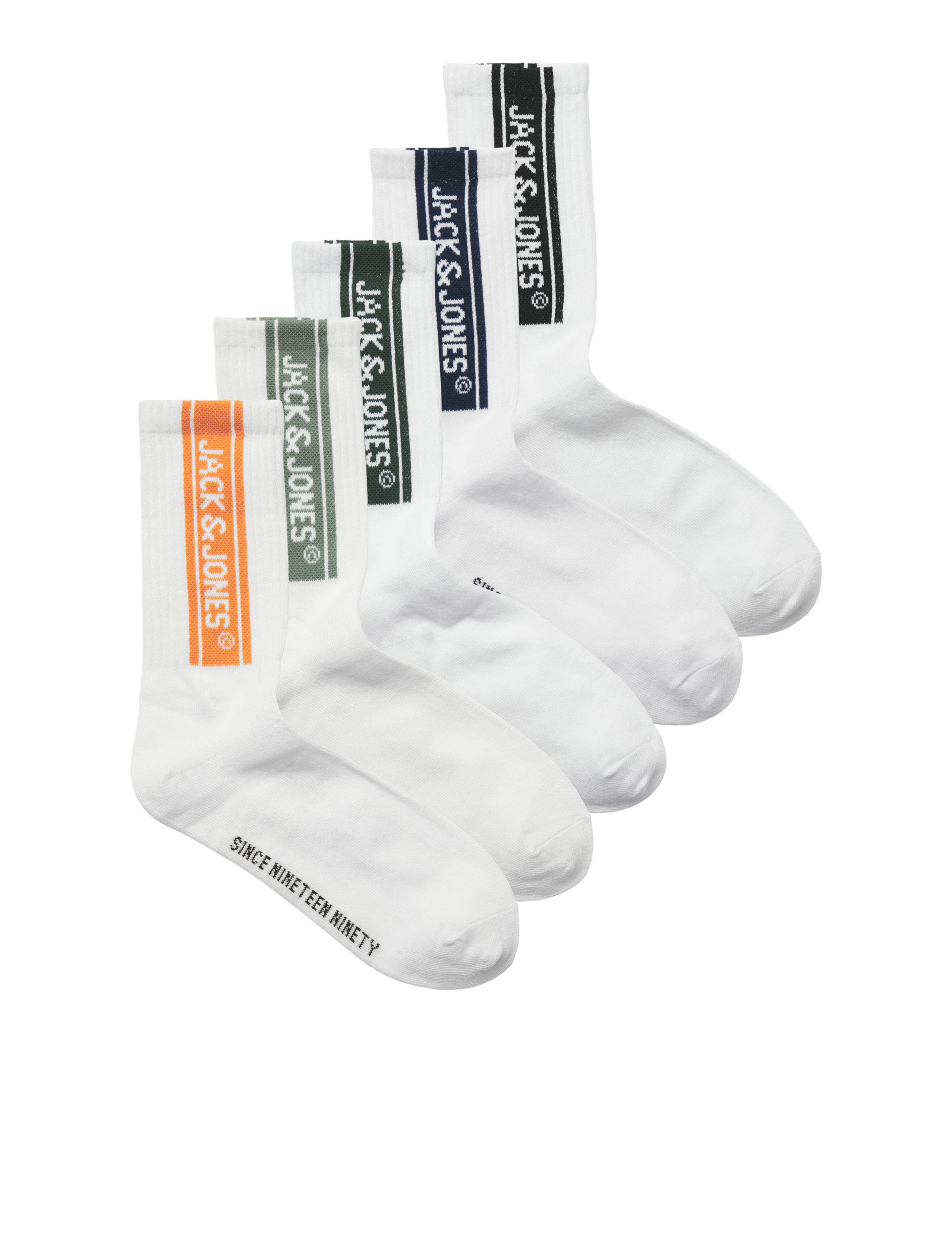 5pk Cotton Rich Socks (1 Small - 9 Small)