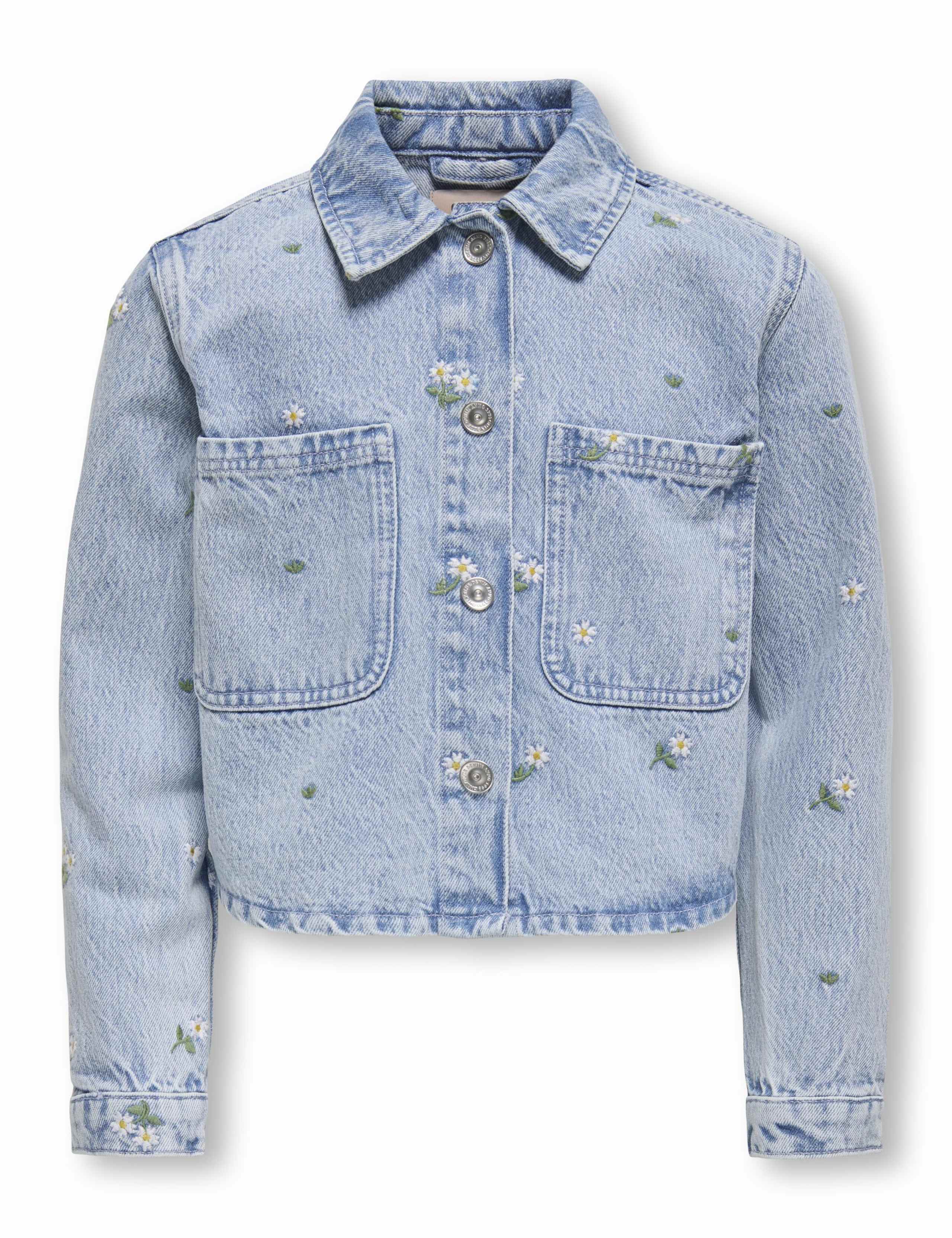 Embroidered Denim Jacket (8-14 Yrs)