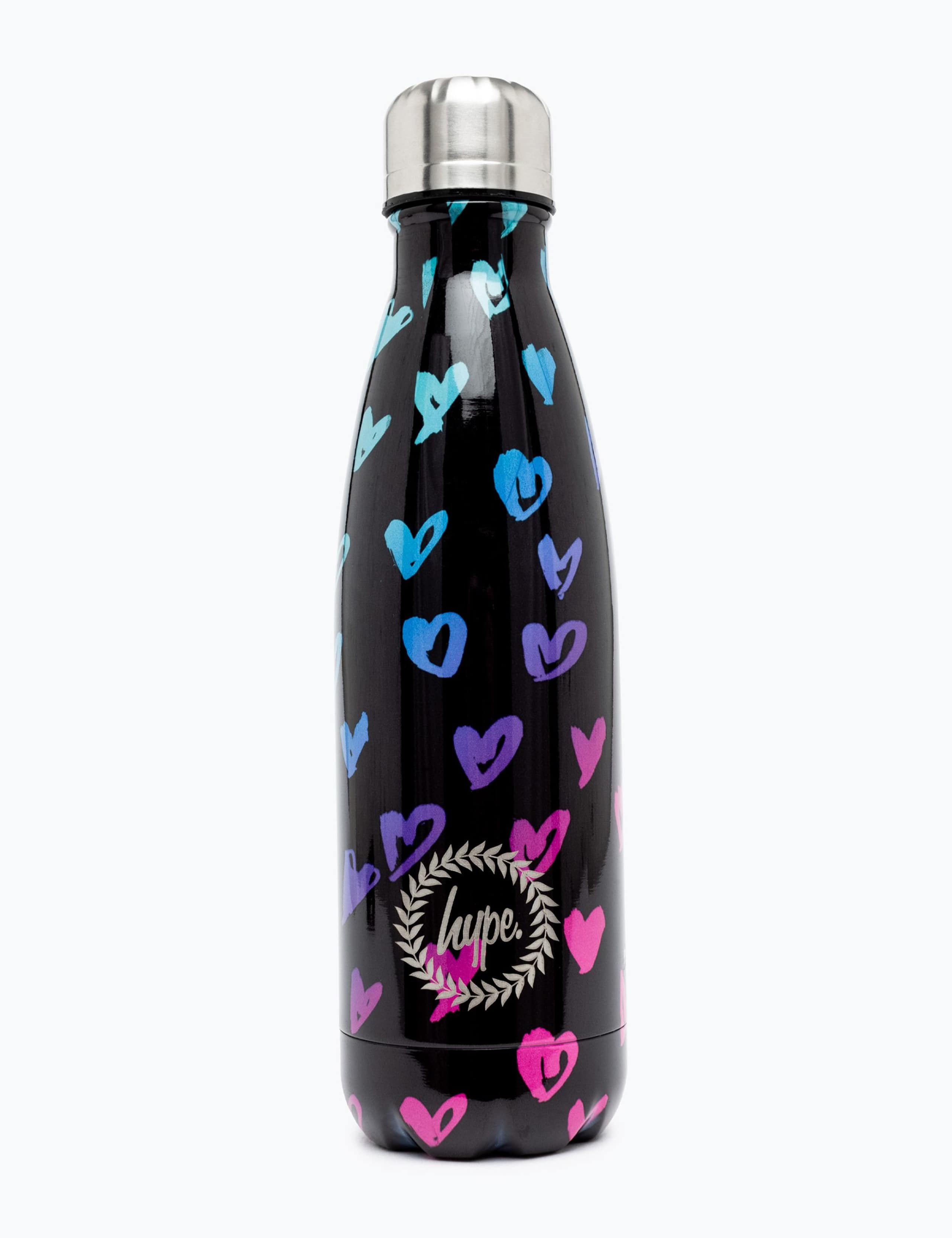 Kids' Scribble Heart Print Water Bottle