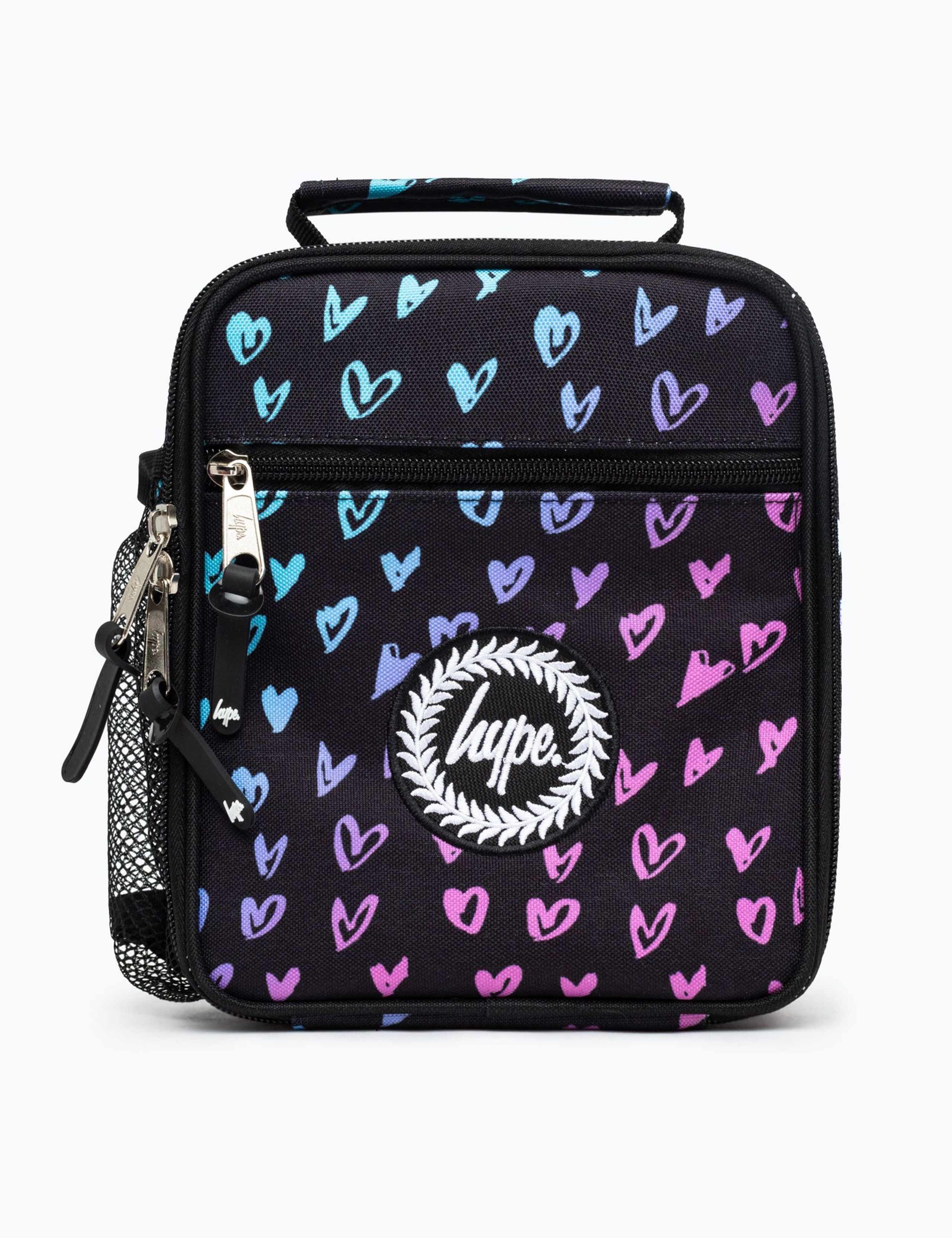 Kids' Scribble Heart Print Lunch Box