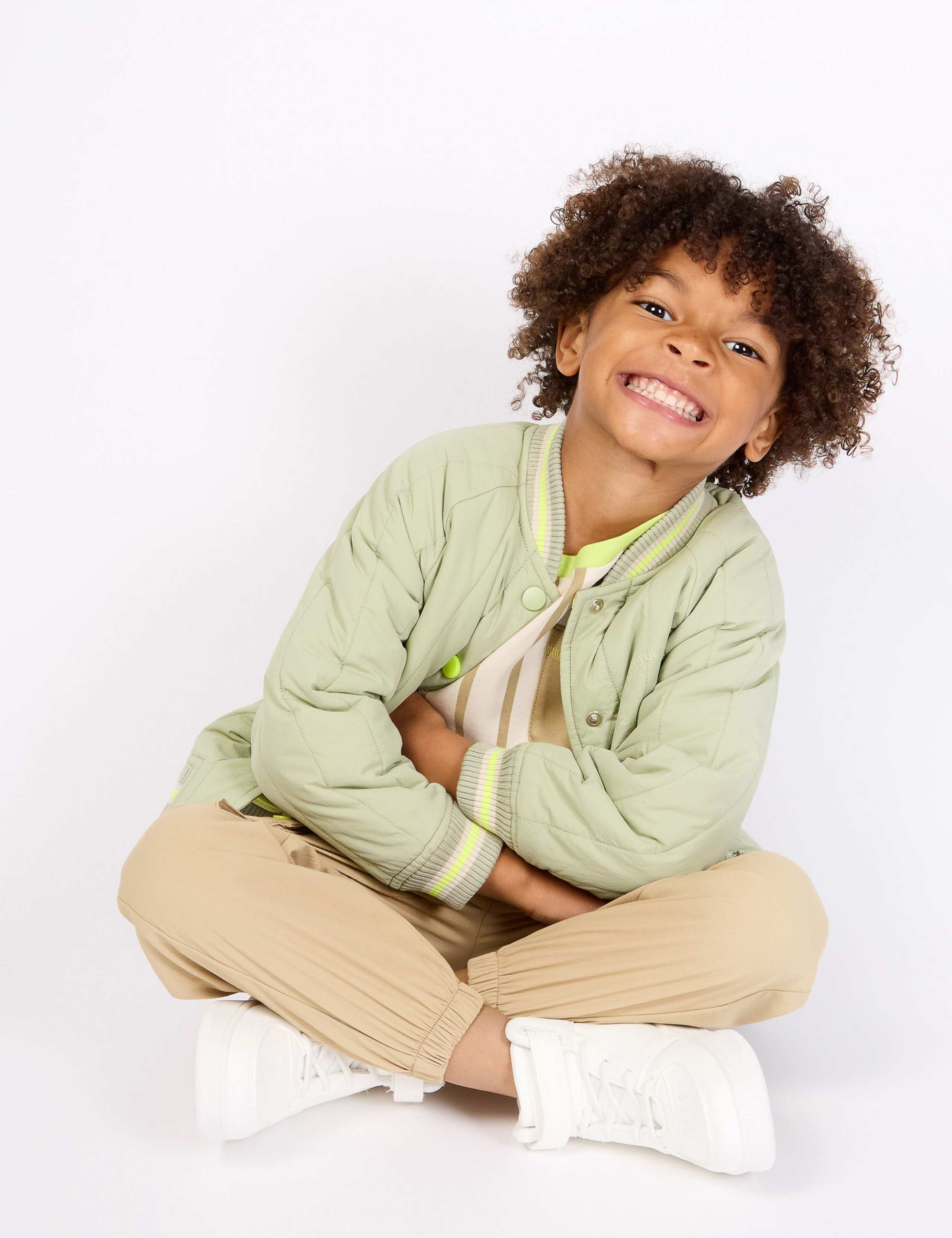 Relaxed Fit Cargo Trousers (2-8 Yrs)