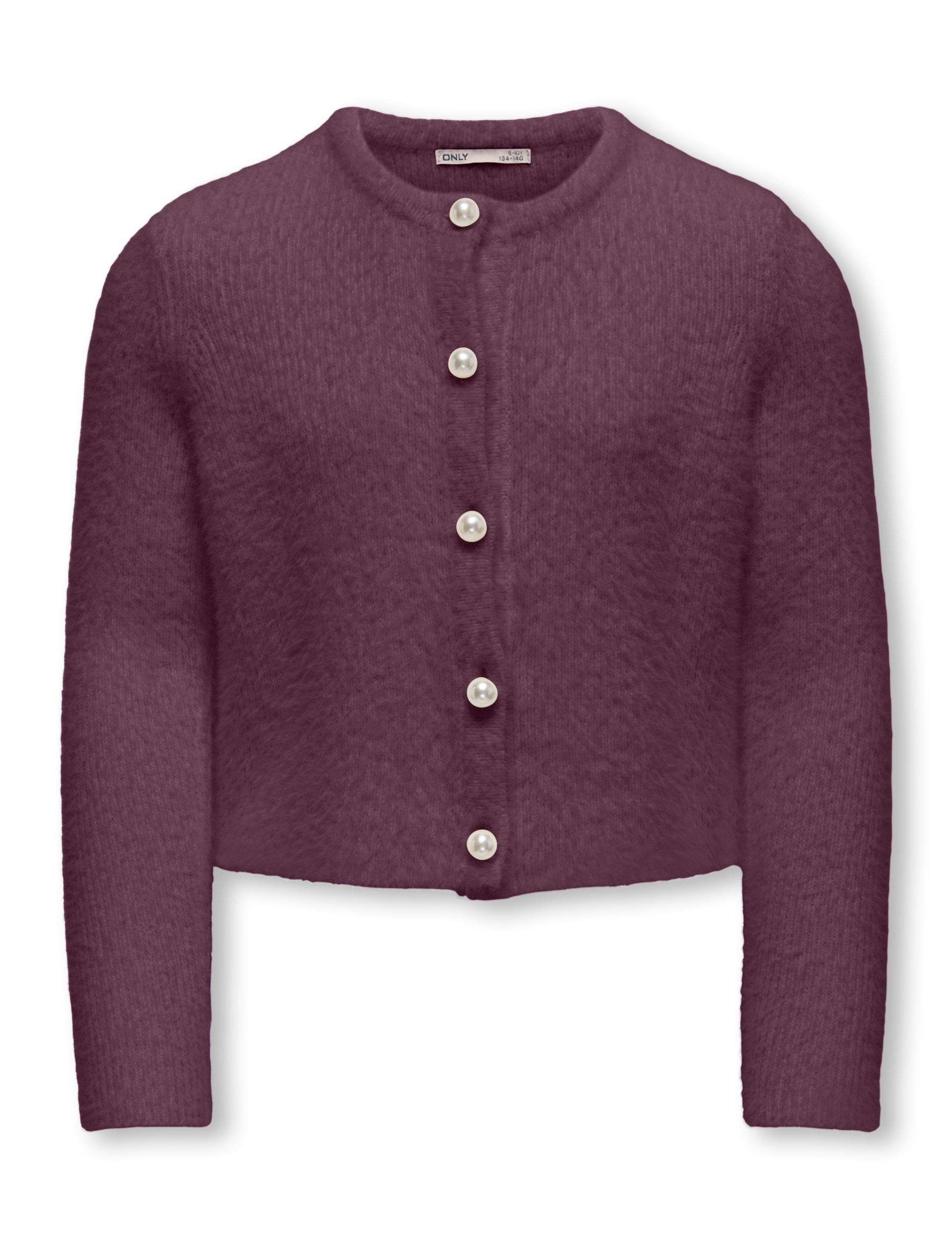 Pearl Detailed Cardigan (7-14 Yrs)