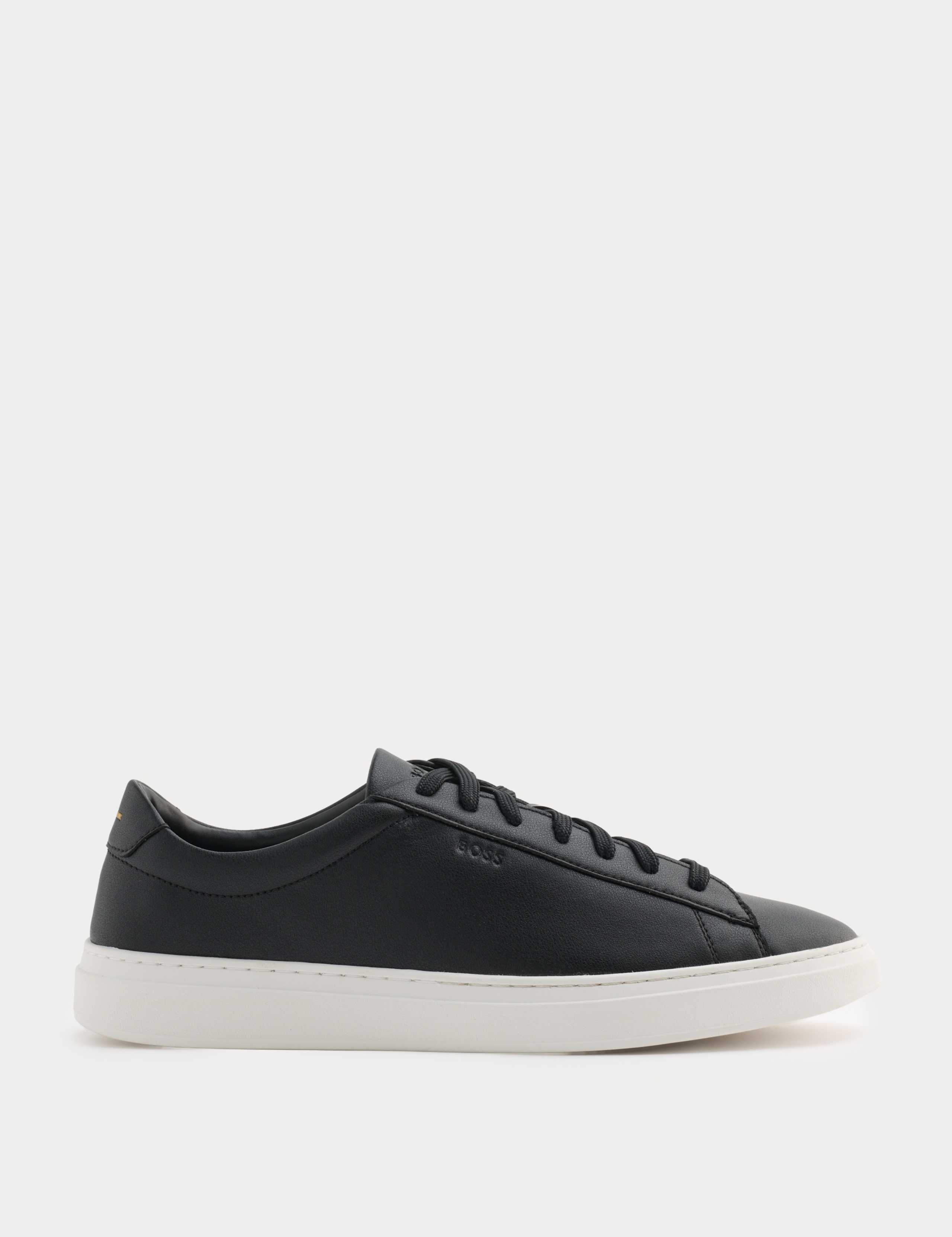 Leather Lace Up Trainers