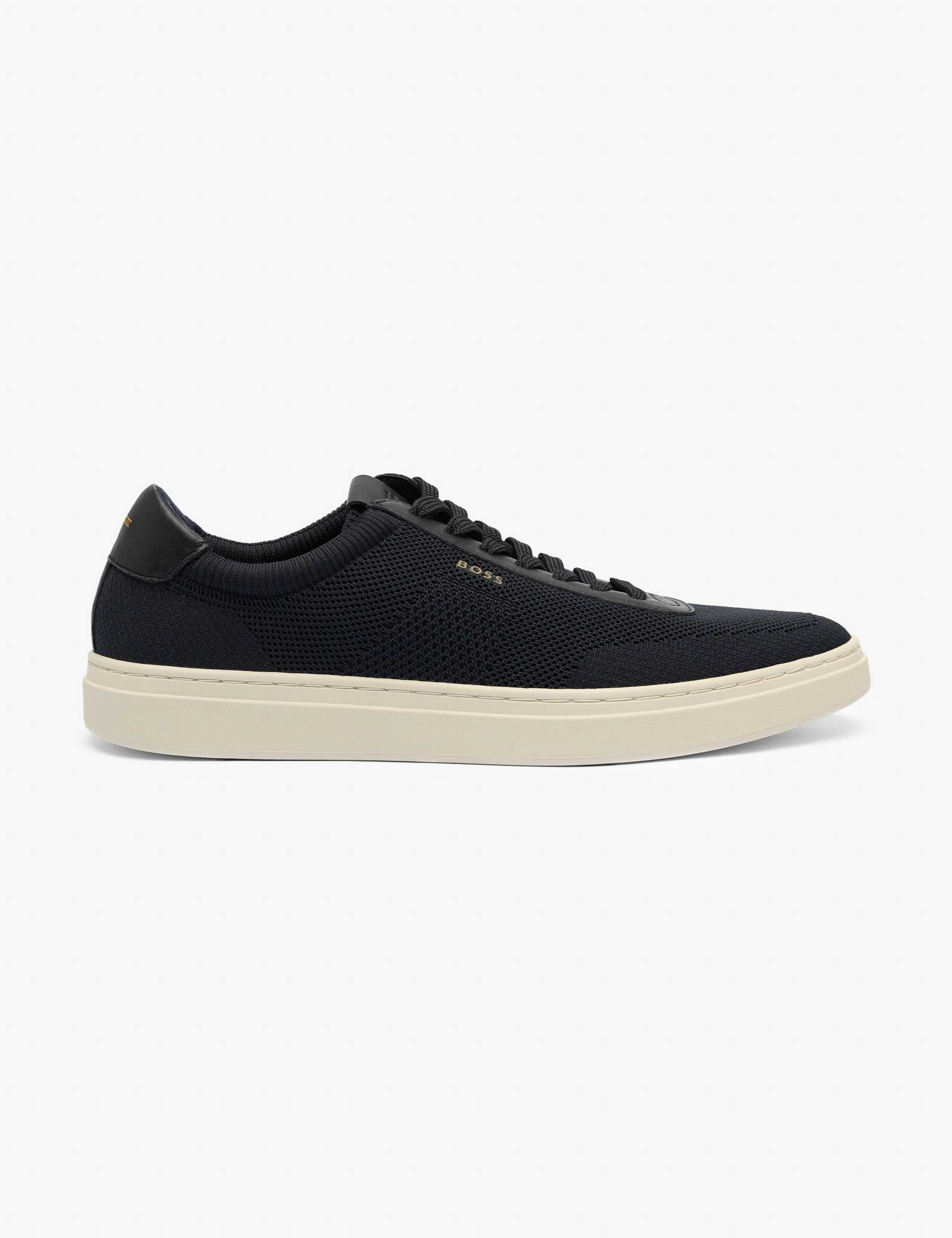 Knitted Lace Up Trainers