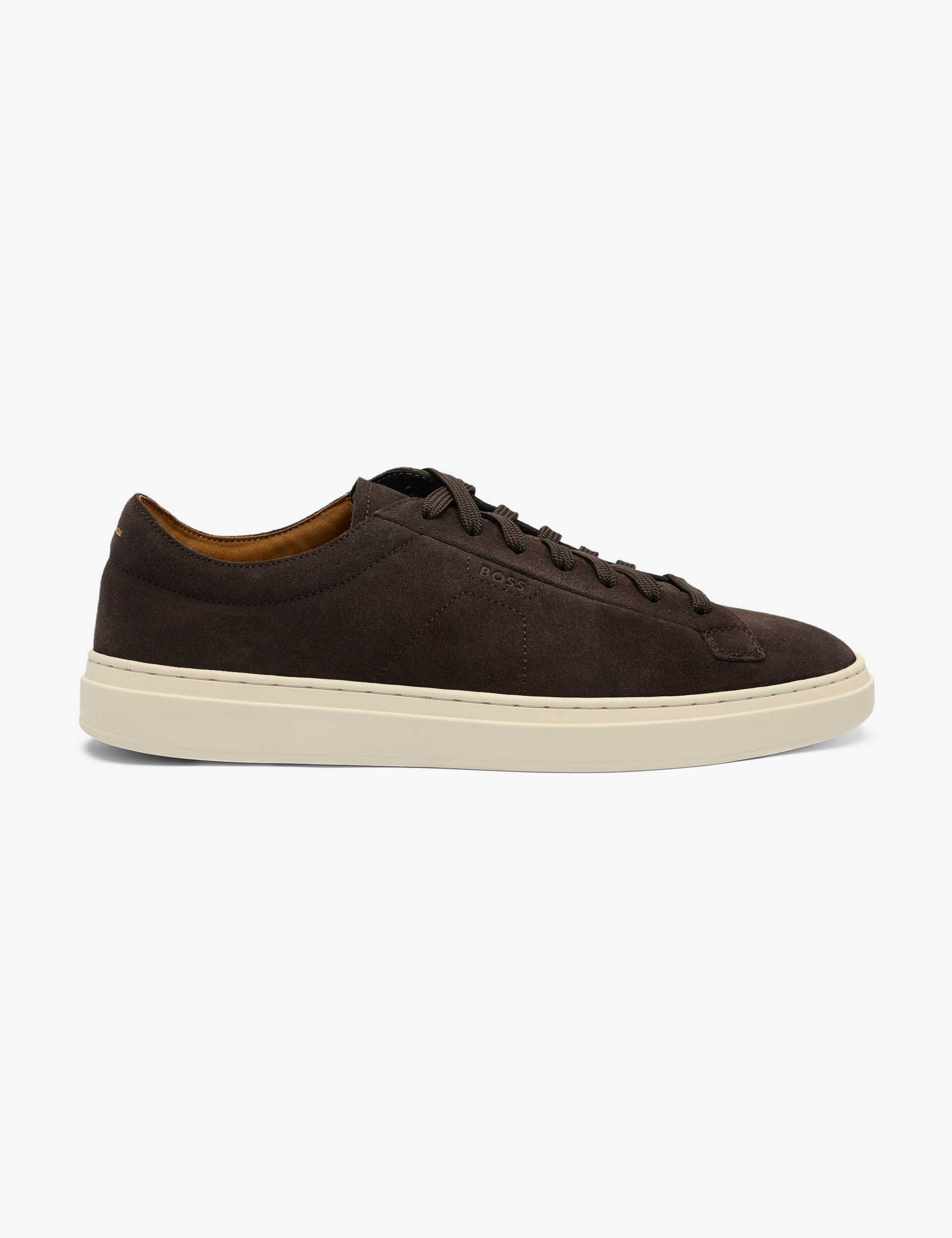Suede Lace Up Trainers