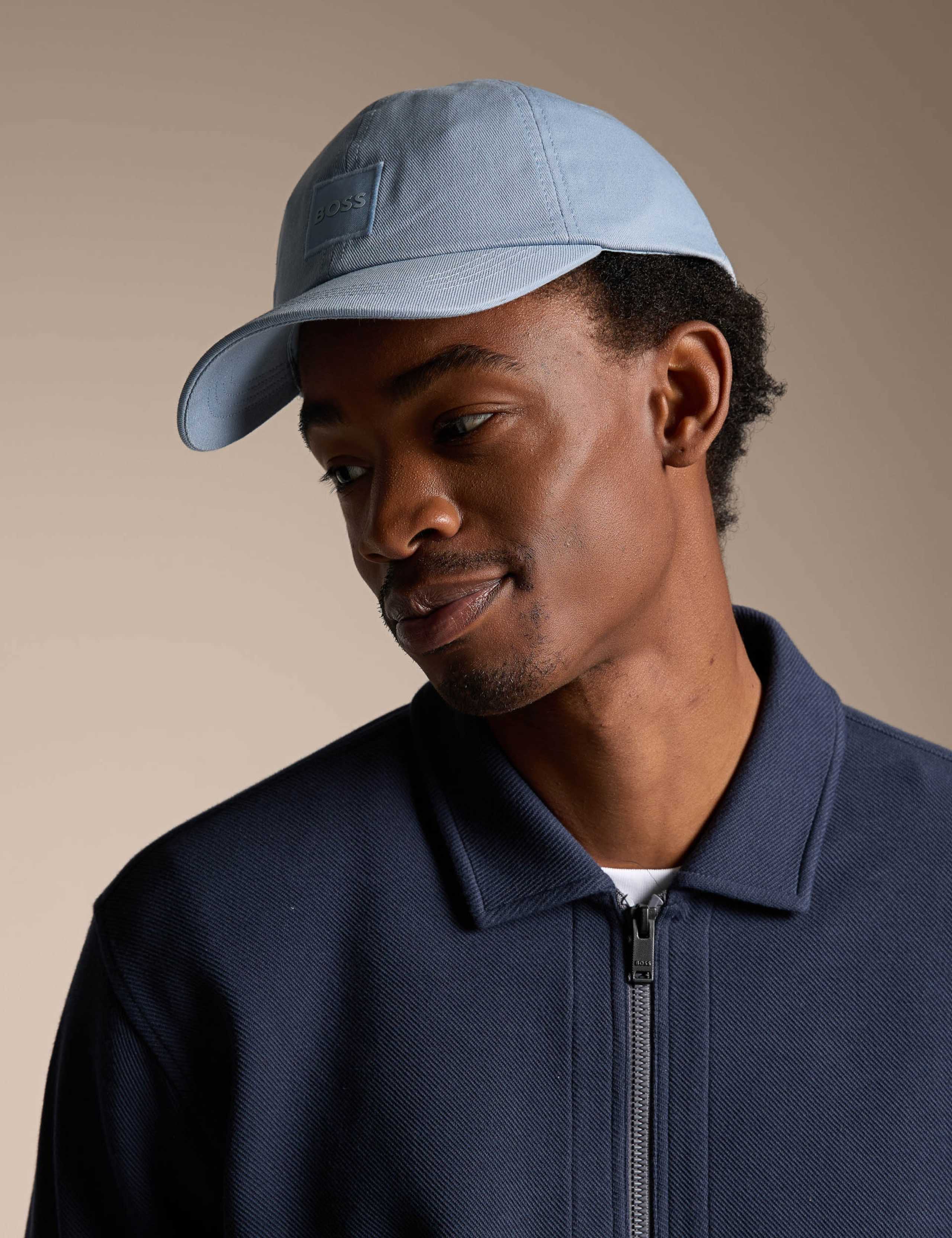 Pure Cotton Logo Patch Baseball Cap