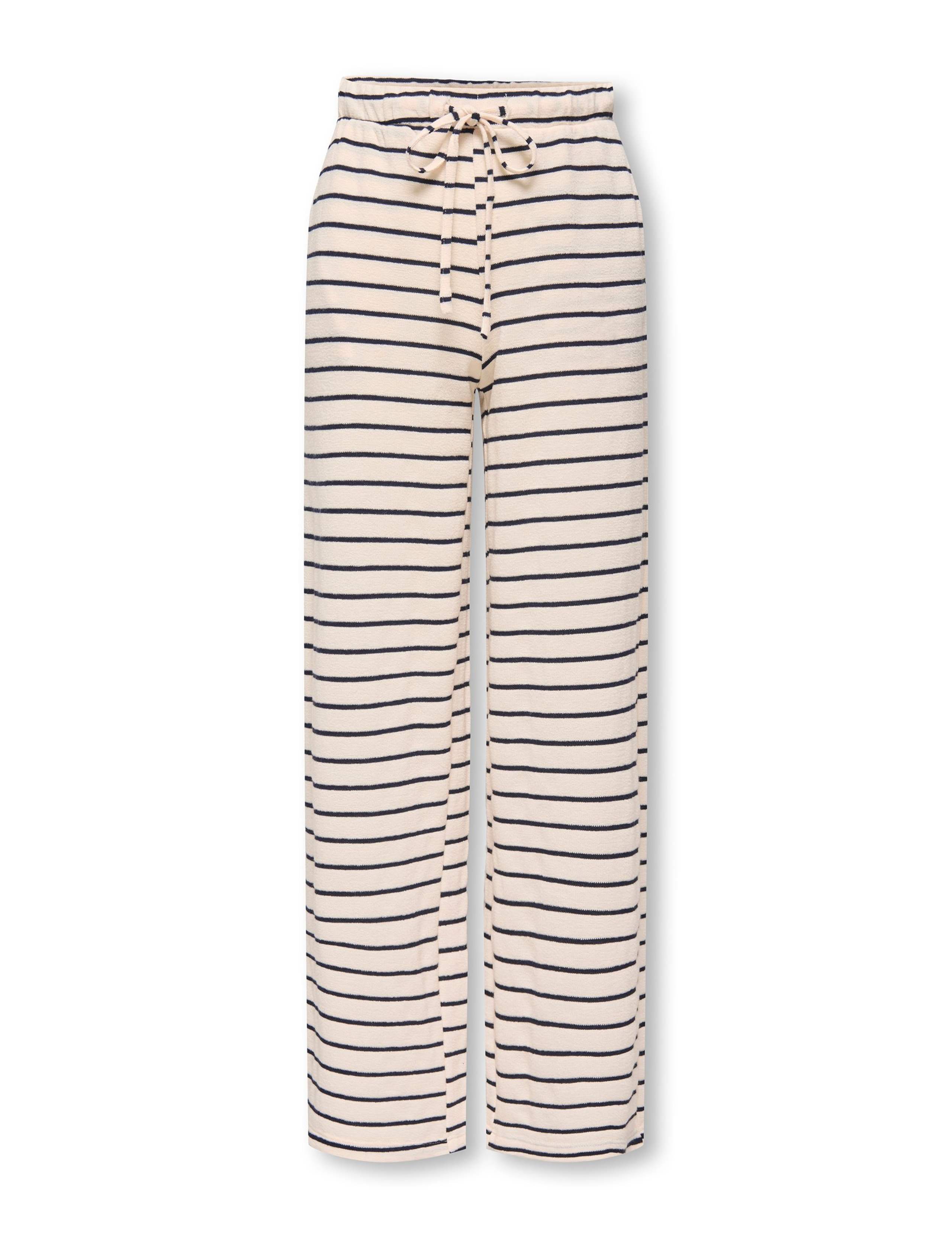Striped Wide Leg Trousers (7-14 Years)