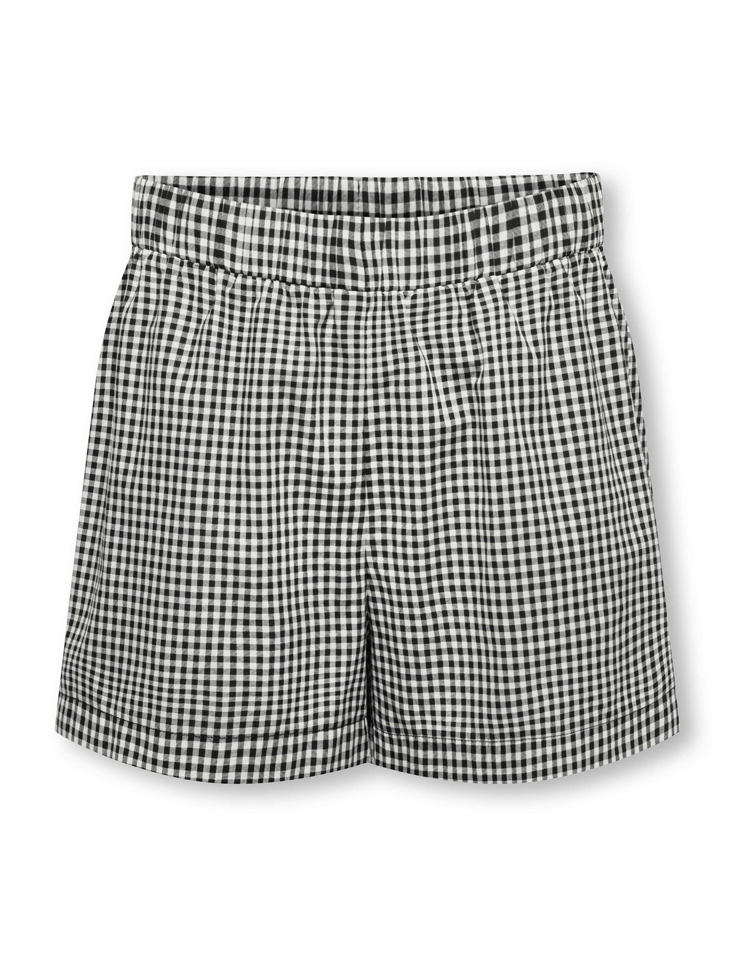 Pure Cotton Gingham Shorts (8-14 Years)
