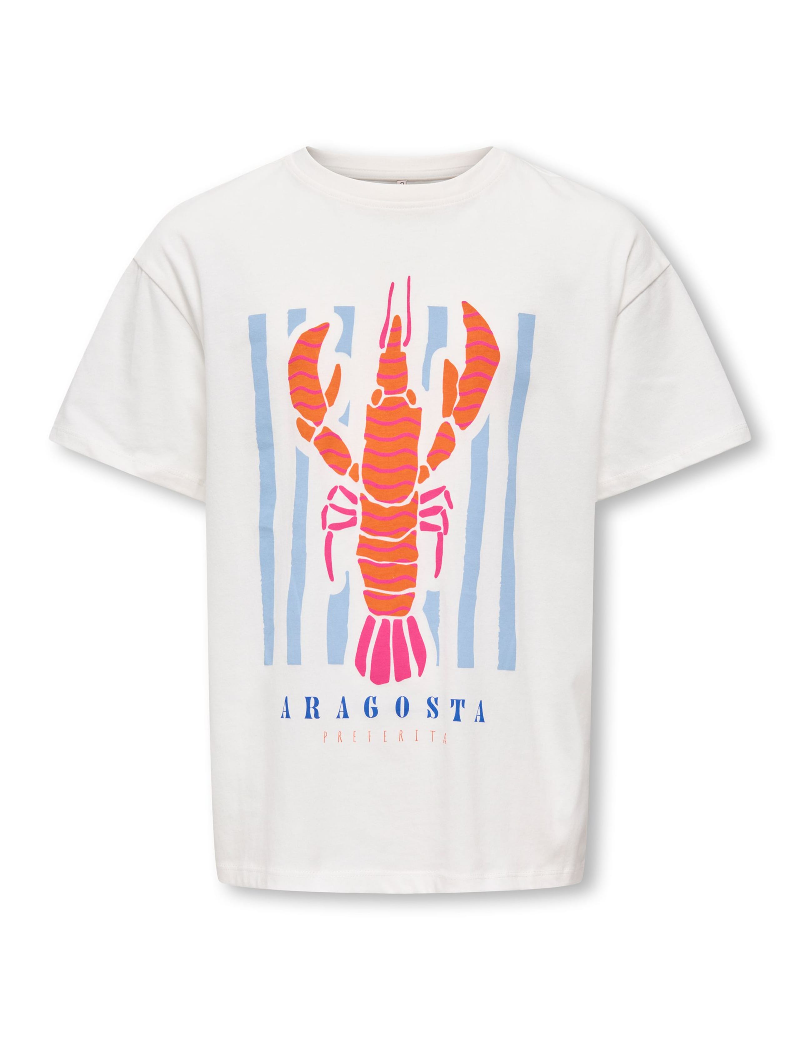 Pure Cotton Lobster T-Shirt (7-14 Yrs)