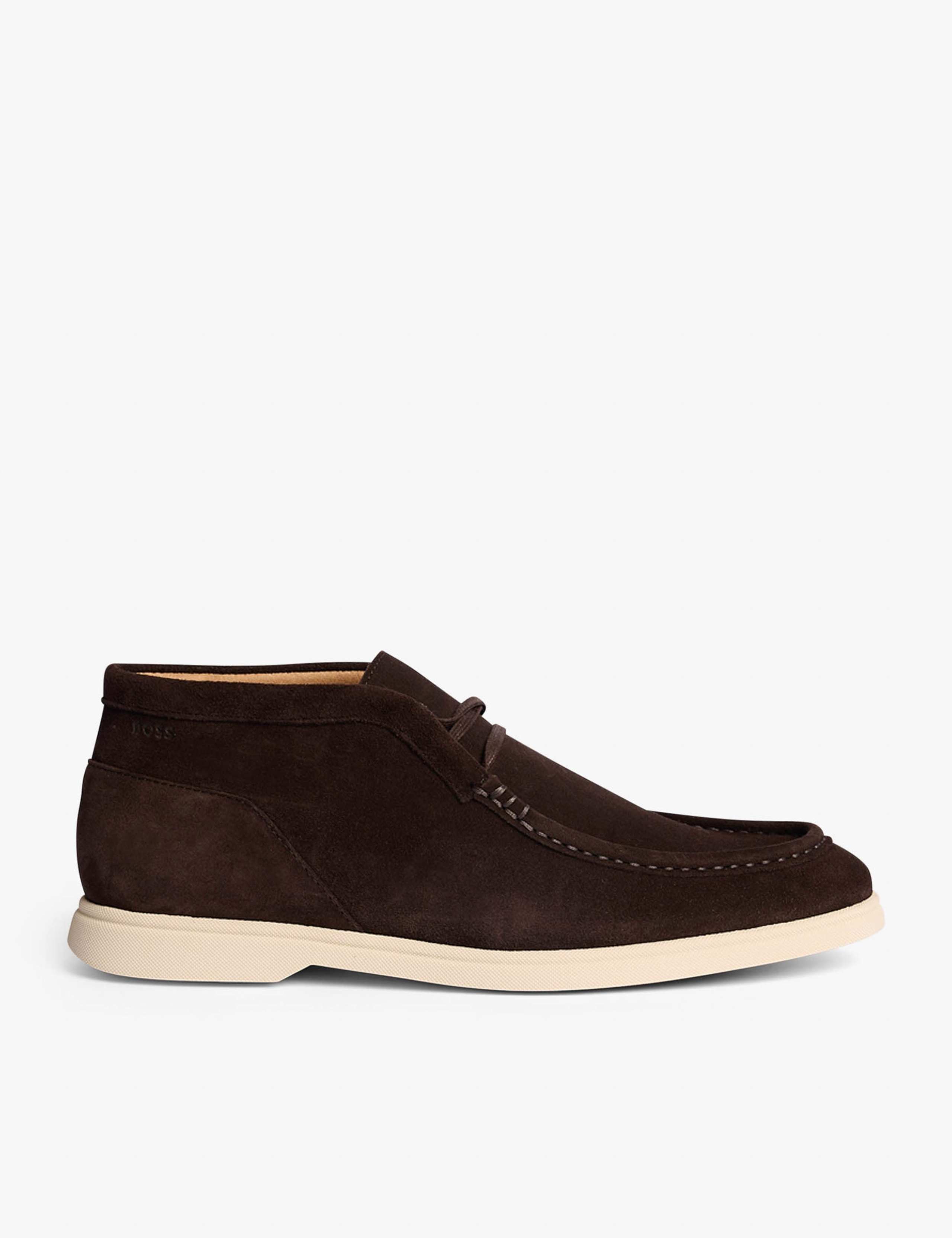 Suede Lace Up Desert Boots