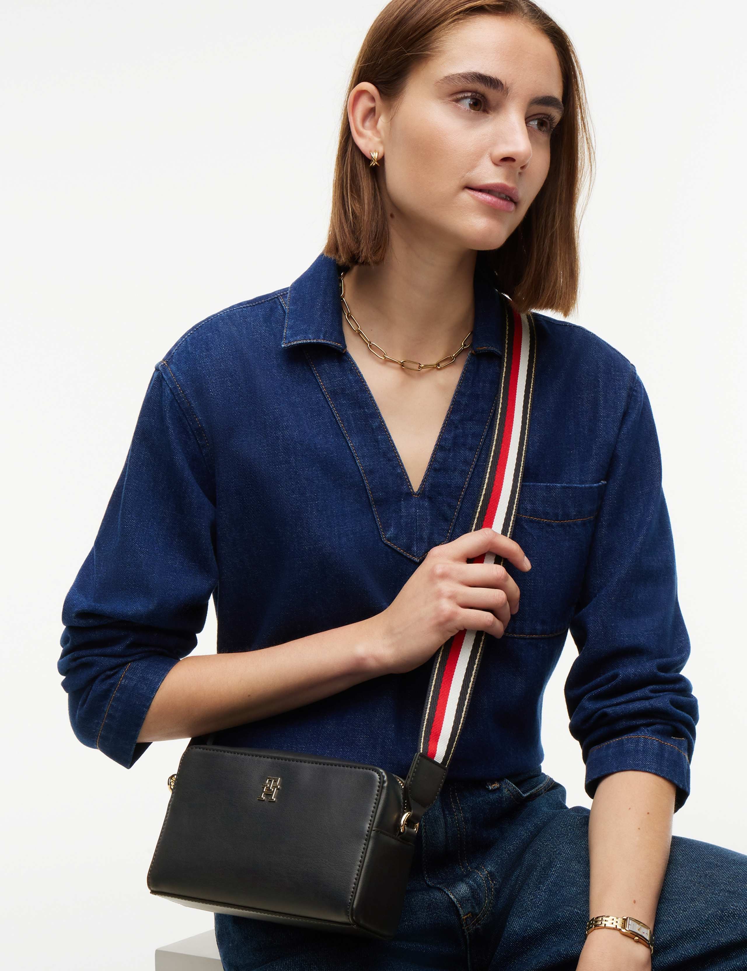 Faux Leather Tote Bag