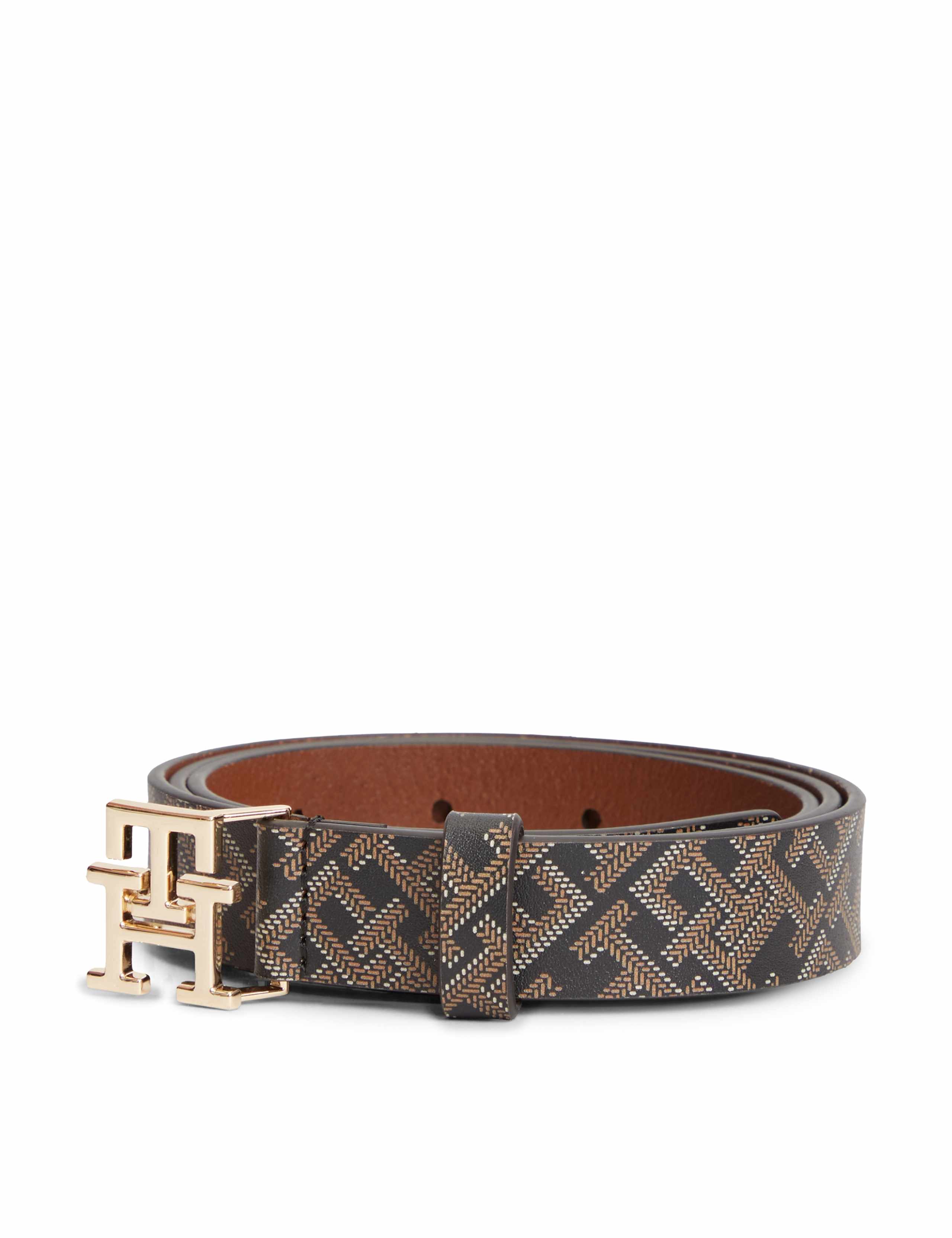 Leather Logo Jeans Belt