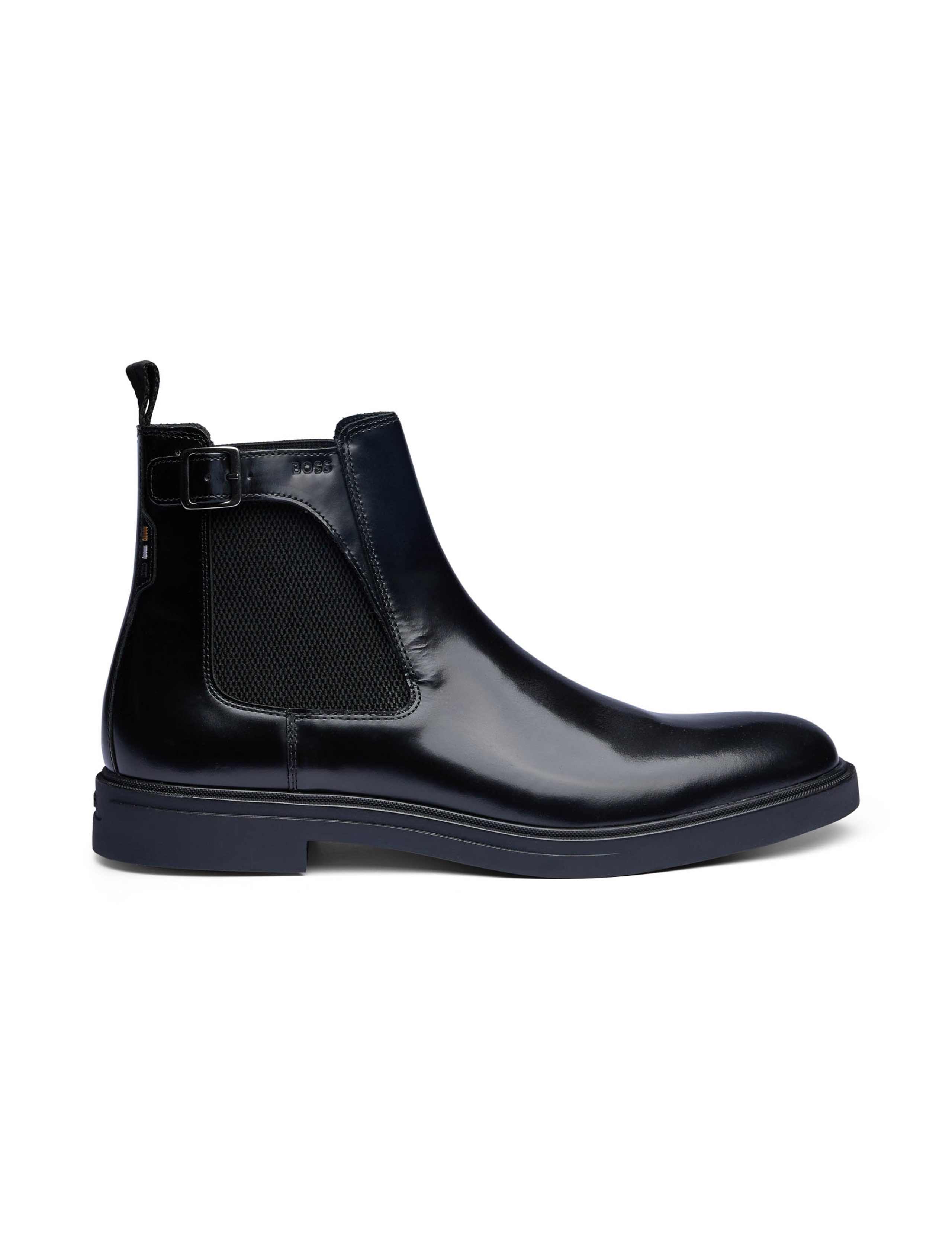 Leather Lace Up Casual Boots