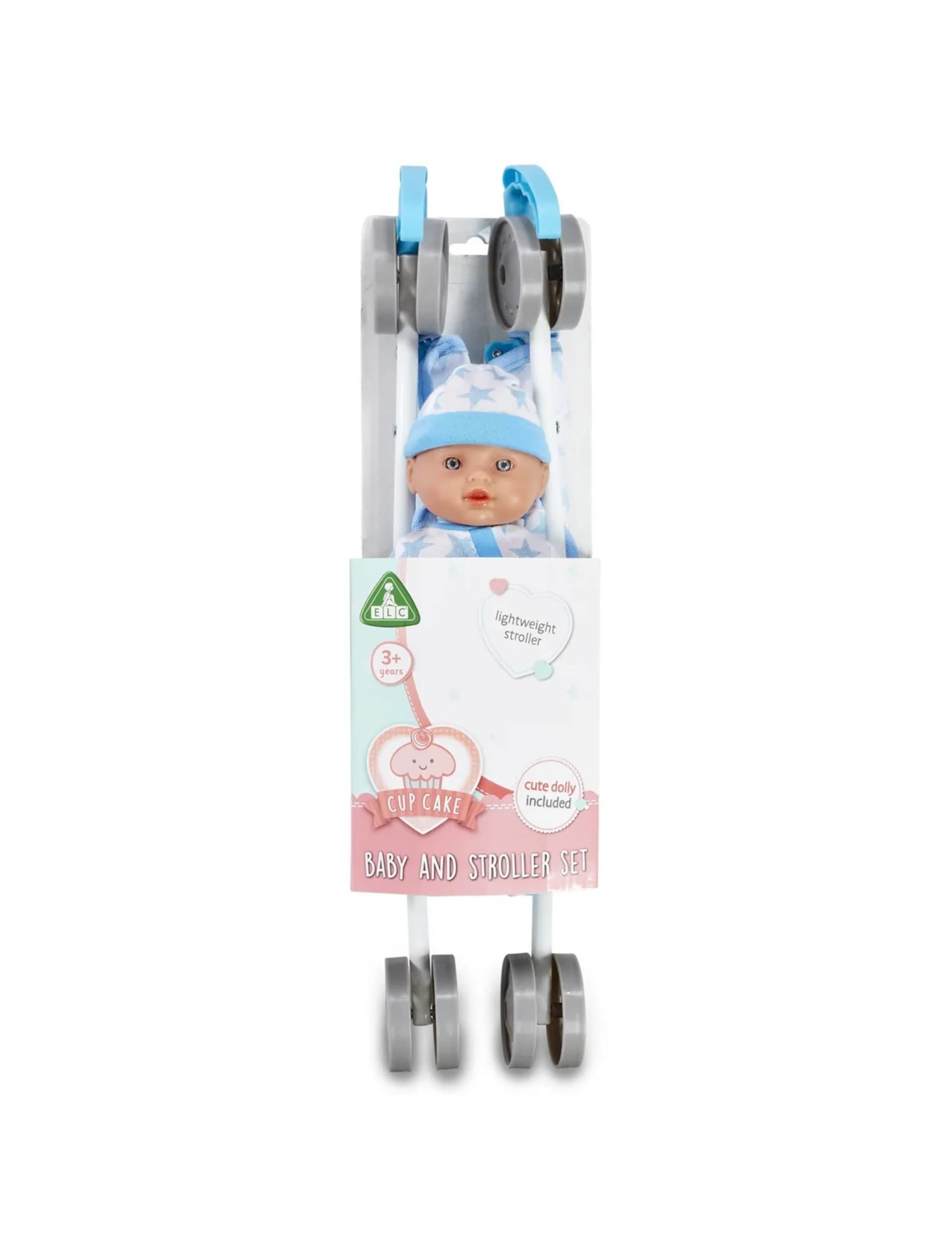Cupcake Baby and Stroller Set (3-6 Yrs)