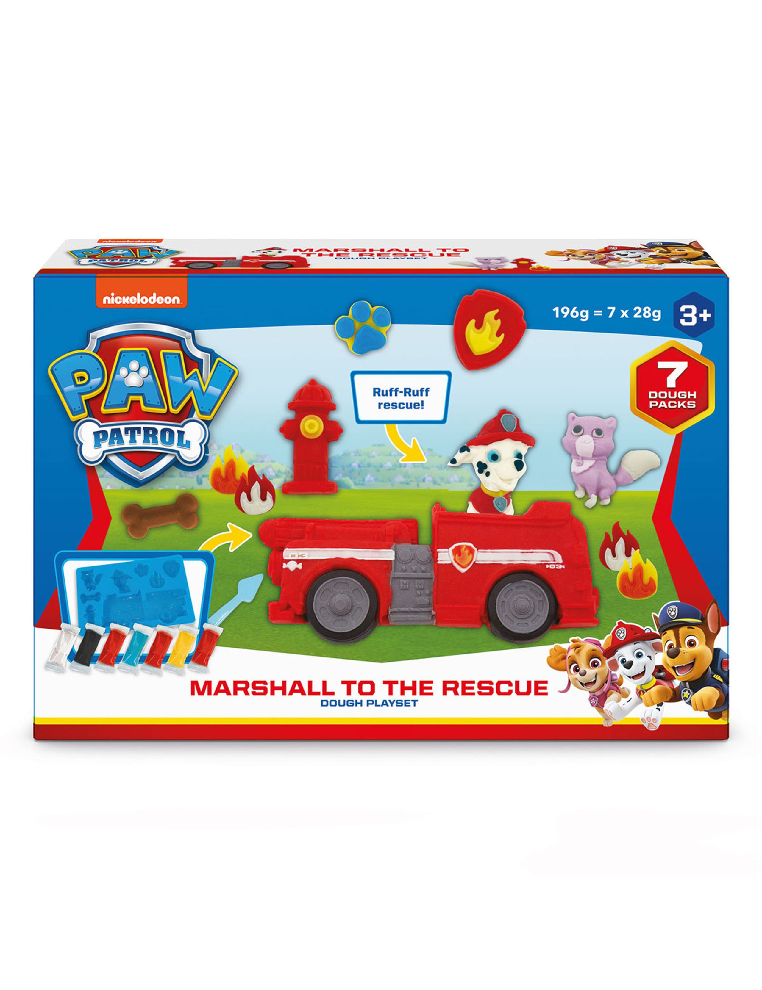 PAW Patrol Marshall Rescue Dough Playset (3-6 Yrs)
